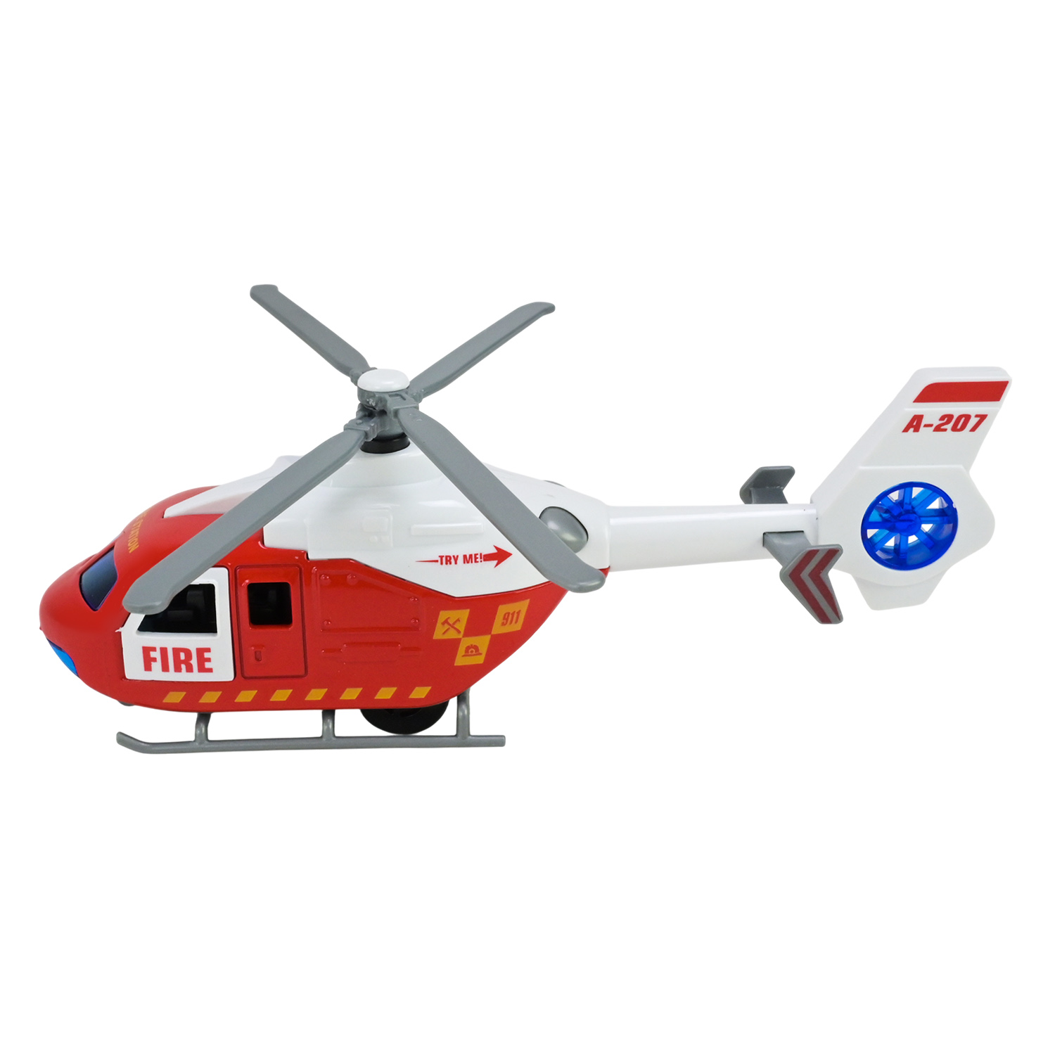 Вертолiт мет. АВТОПРОМ арт. AP7541 (96шт/2) 3 види, відкр.двері батар.,світло,звук,у короб.24,5*15*5,5см