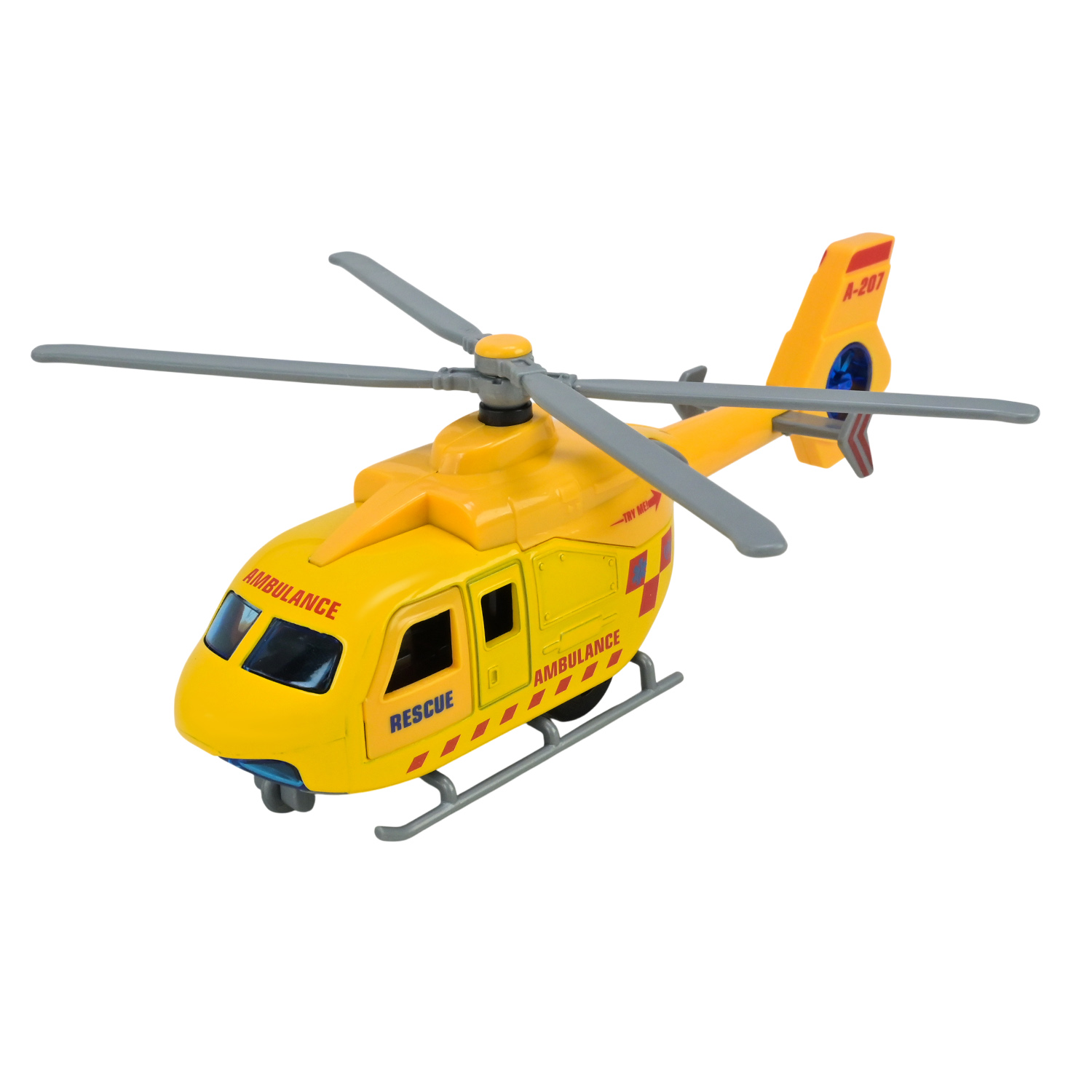 Вертолiт мет. АВТОПРОМ арт. AP7541 (96шт/2) 3 види, відкр.двері батар.,світло,звук,у короб.24,5*15*5,5см