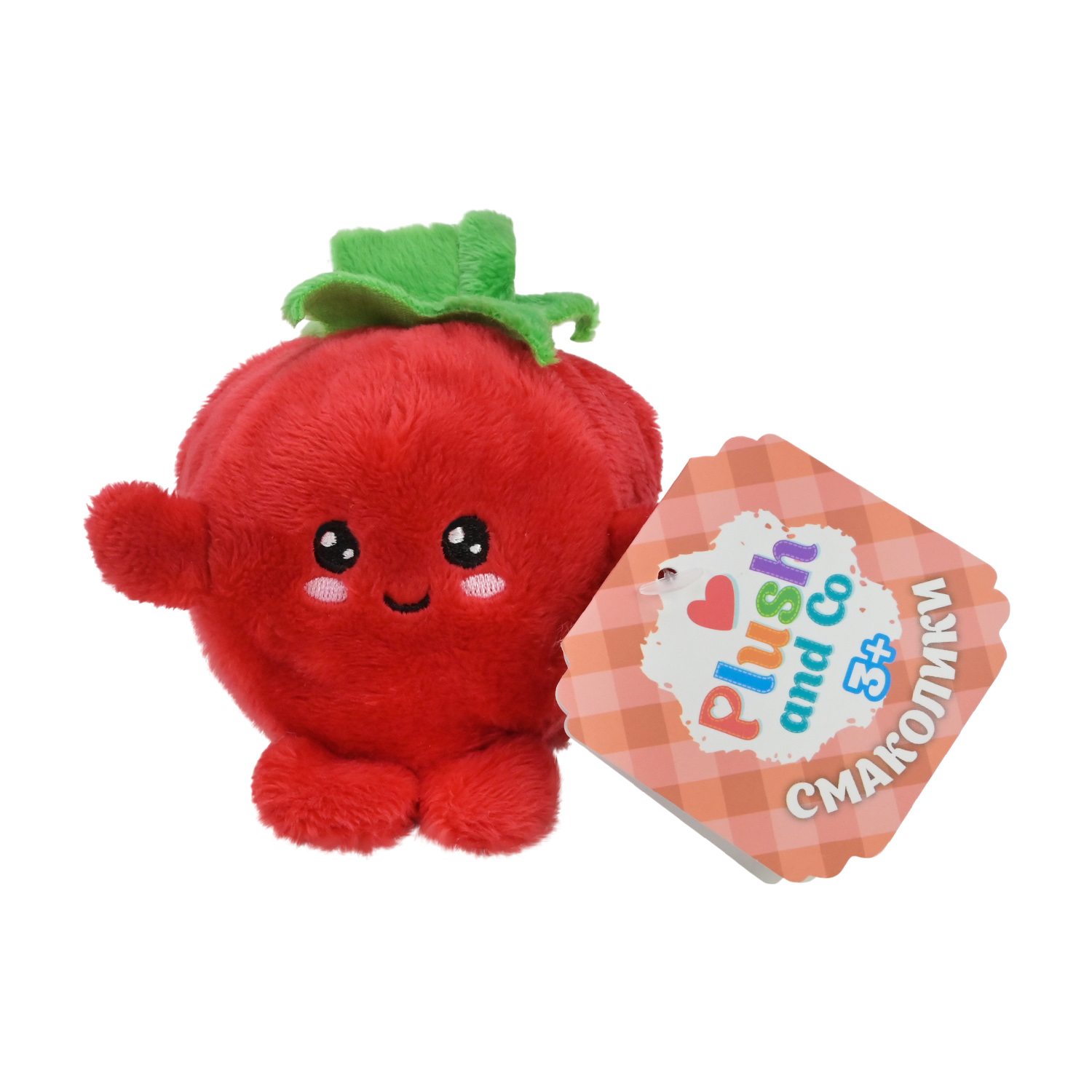 М'яка іграшка Plush and Co "Смаколики" арт. PLC25032 (96шт) полуниця 8-10см