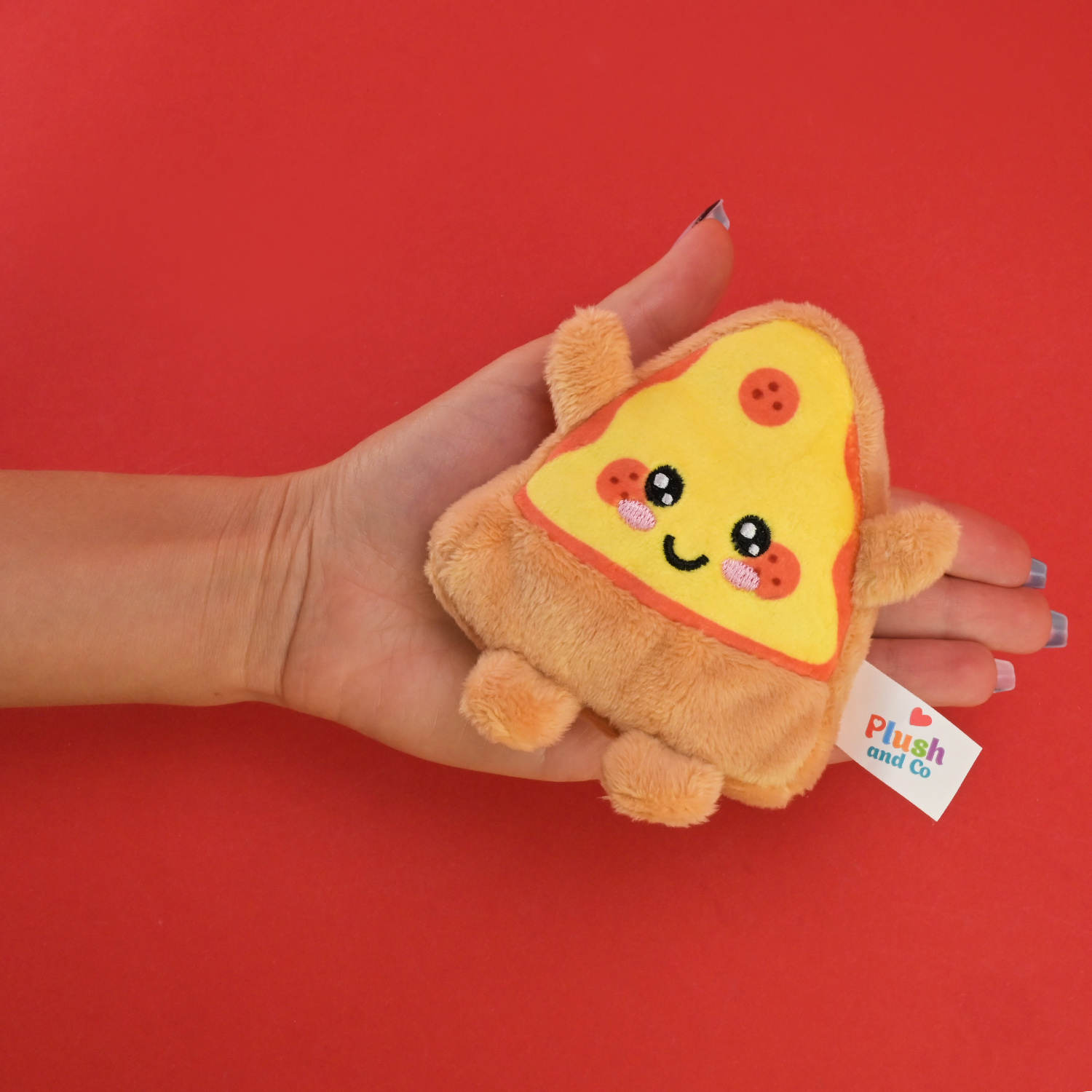 М'яка іграшка Plush and Co "Смаколики" арт. PLC25034 (96шт) піца 8-10см