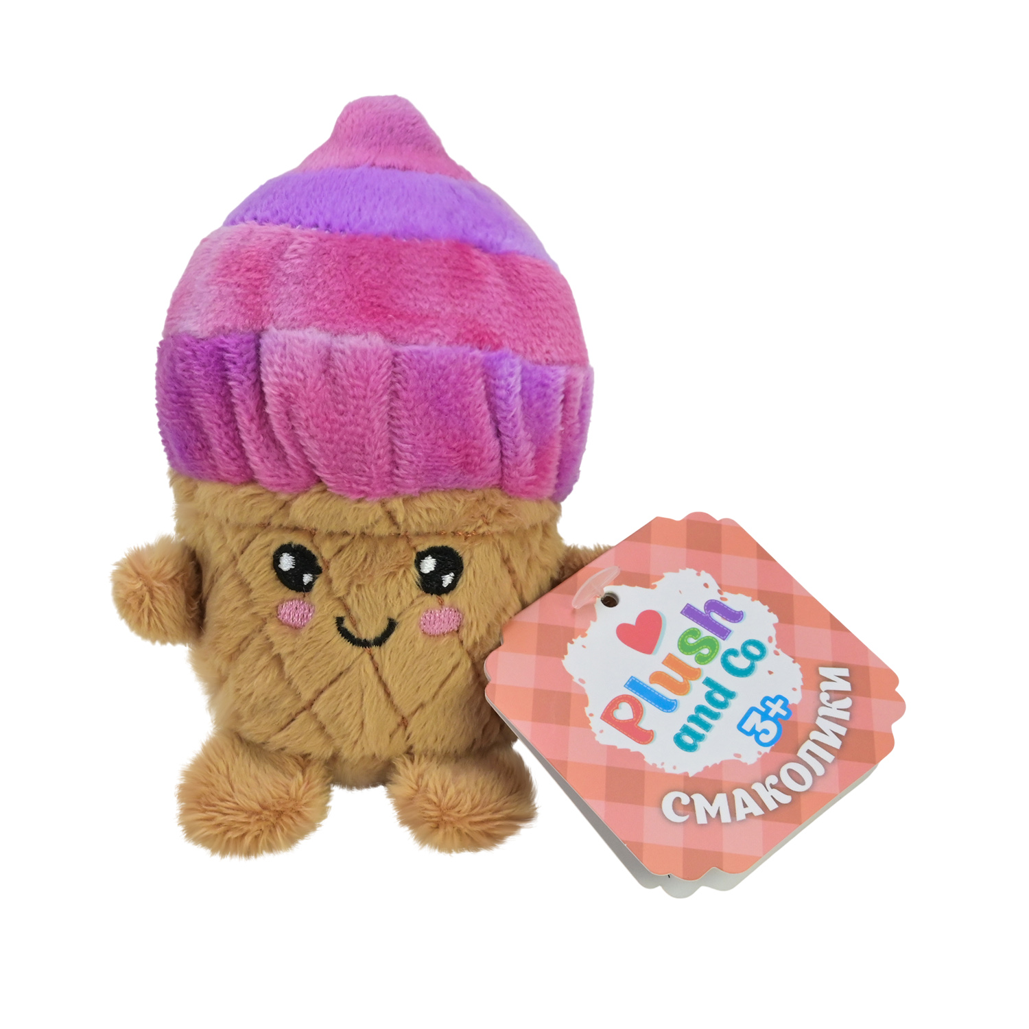 М'яка іграшка Plush and Co "Смаколики" арт. PLC25039 (96шт) морозиво 8-10см