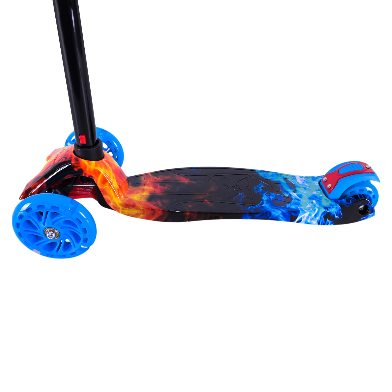 Самокат дитячий 4-х коліс. арт. SC25223 (10шт) MAXI, колеса PU світяться, 5 кольорів мікс, пакет