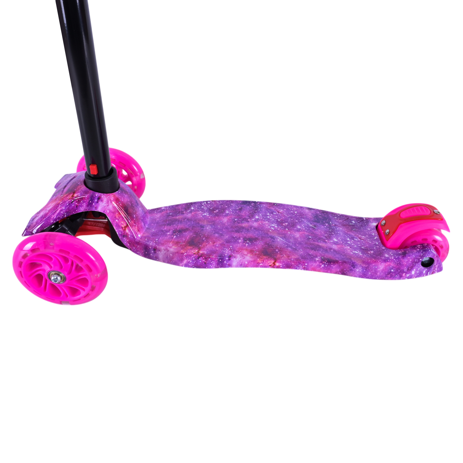 Самокат дитячий 4-х коліс. арт. SC25223 (10шт) MAXI, колеса PU світяться, 5 кольорів мікс, пакет