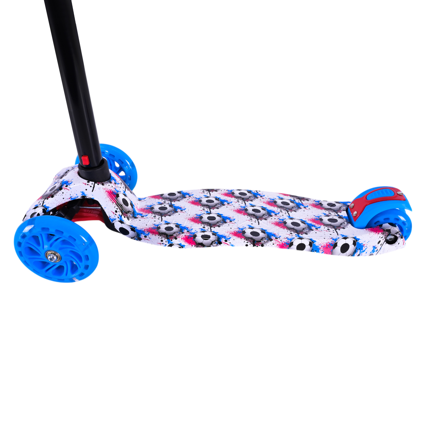 Самокат дитячий 4-х коліс. арт. SC25223 (10шт) MAXI, колеса PU світяться, 5 кольорів мікс, пакет