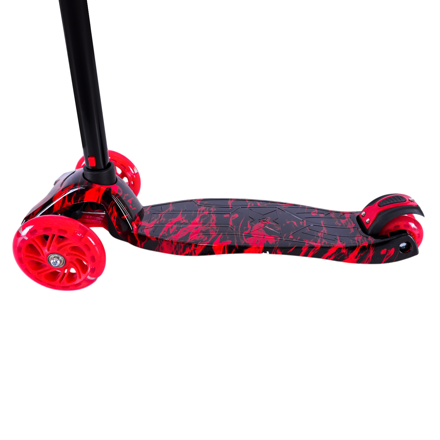 Самокат дитячий 4-х коліс. арт. SC25223 (10шт) MAXI, колеса PU світяться, 5 кольорів мікс, пакет