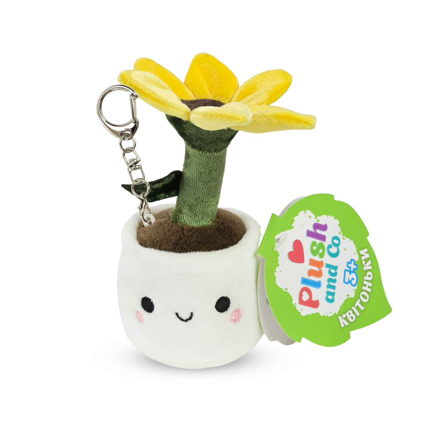 М'яка іграшка Plush and Co "Квітоньки" арт. PLC25055 (80шт) брелок 10см