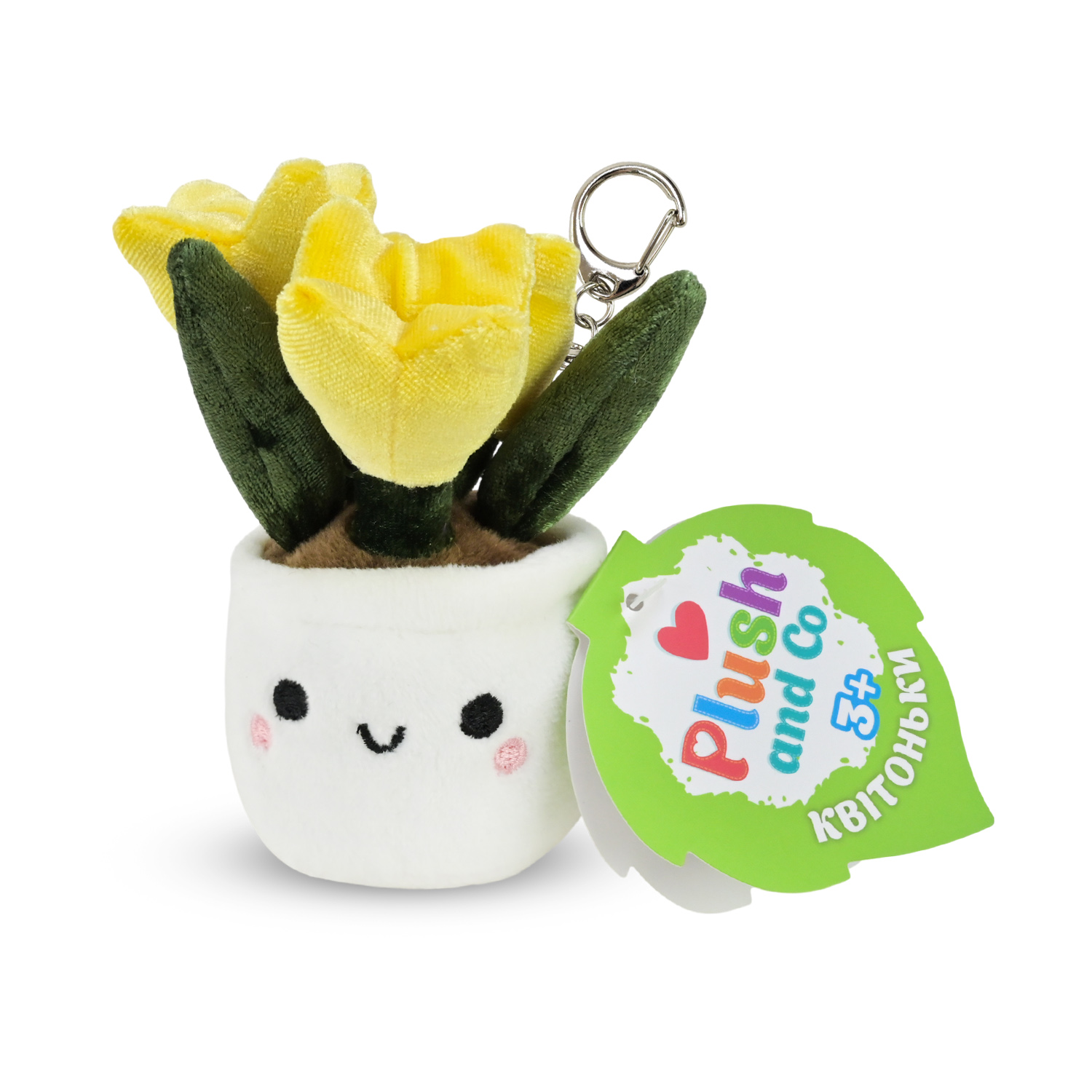 М'яка іграшка Plush and Co "Квітоньки" арт. PLC25057 (80шт) брелок 10см