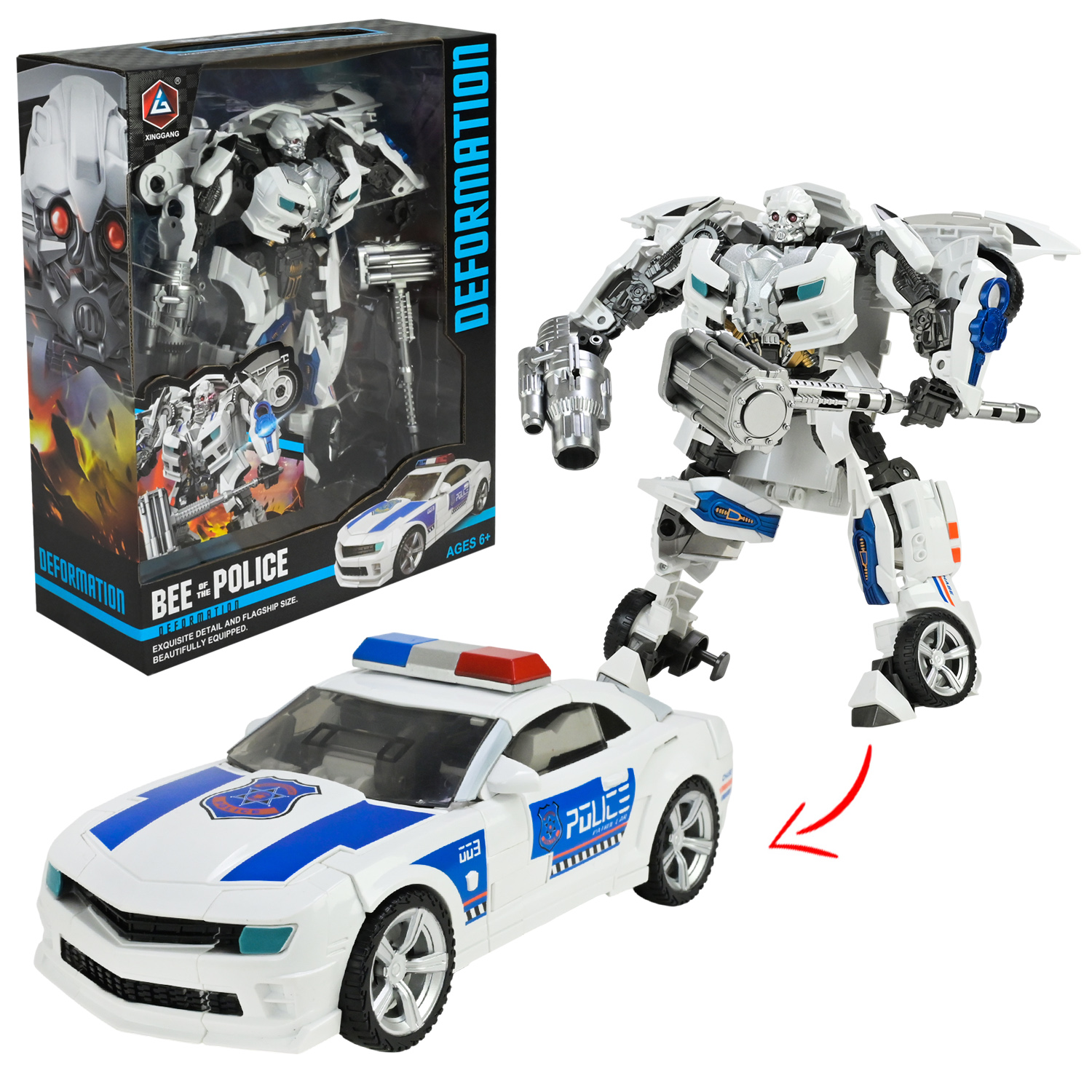 Трансформер арт. HD96 (12шт/2) у короб.38*31*12см