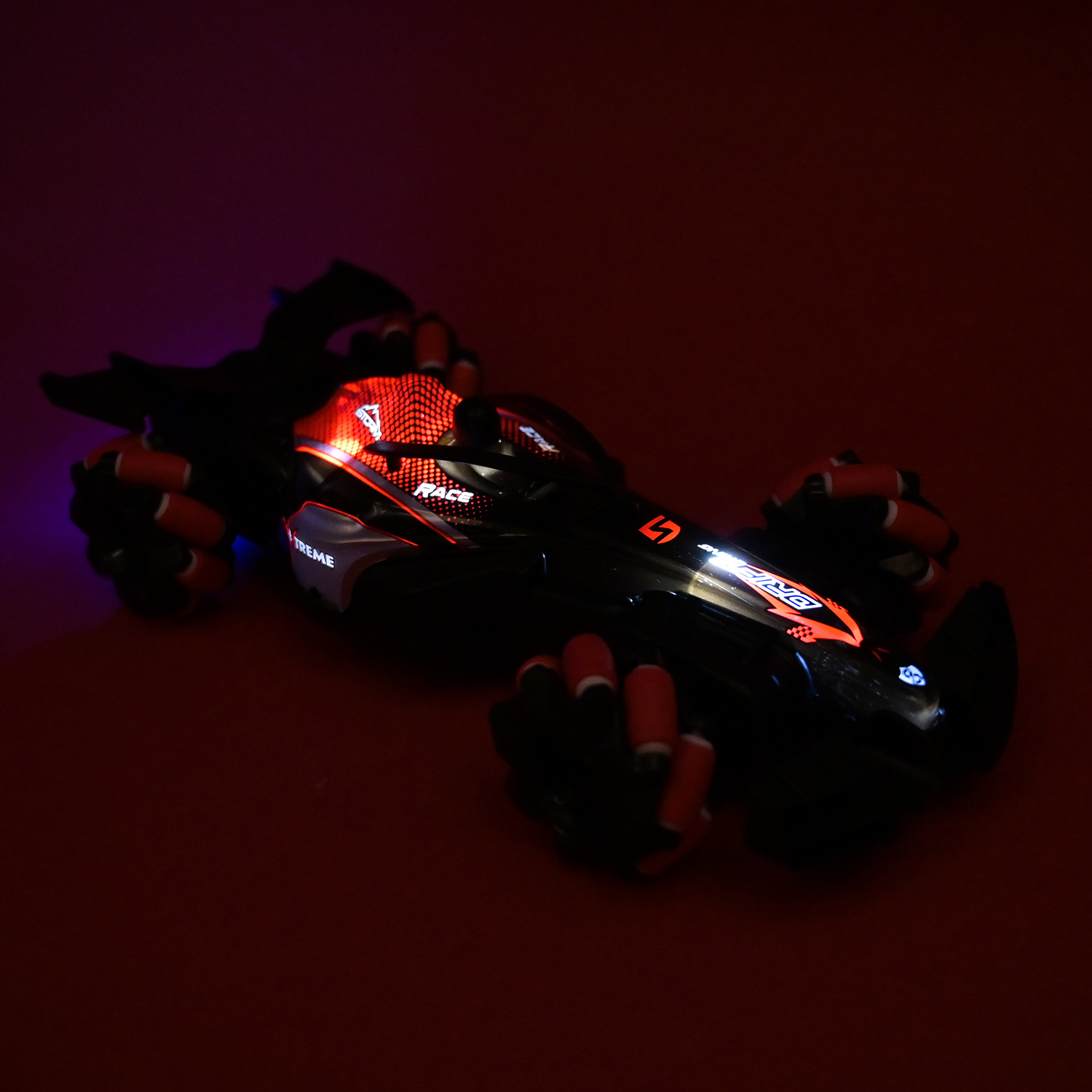 Іграшка машина р/к арт. PM3422 (32шт) "POWERMOTORS" 3 кольори акум,світло,звук,пар,пульт кер.,у короб.31,5*15*12,5см