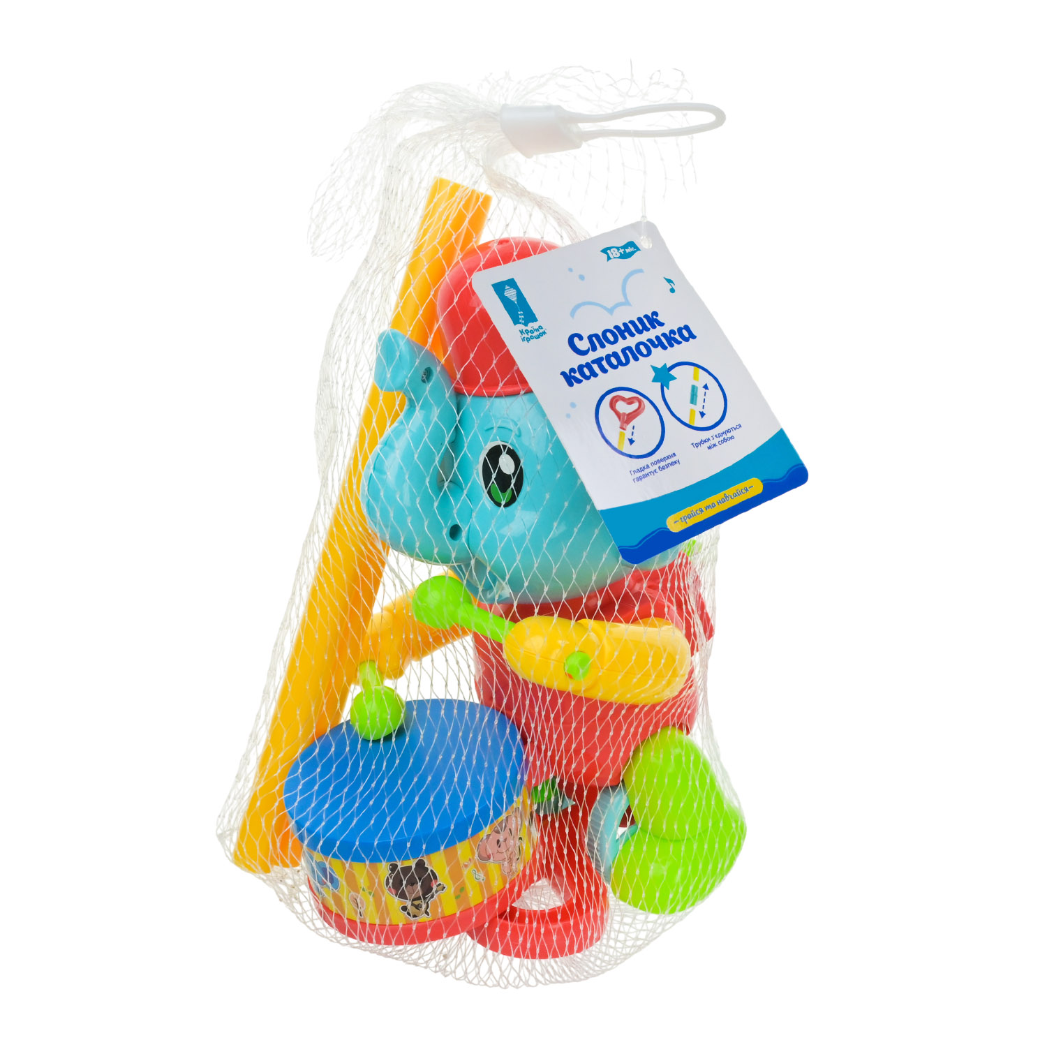 Каталочка арт. PL-725-01 (72шт/2) 2 кольори мікс, розмір 43,8*14*16см