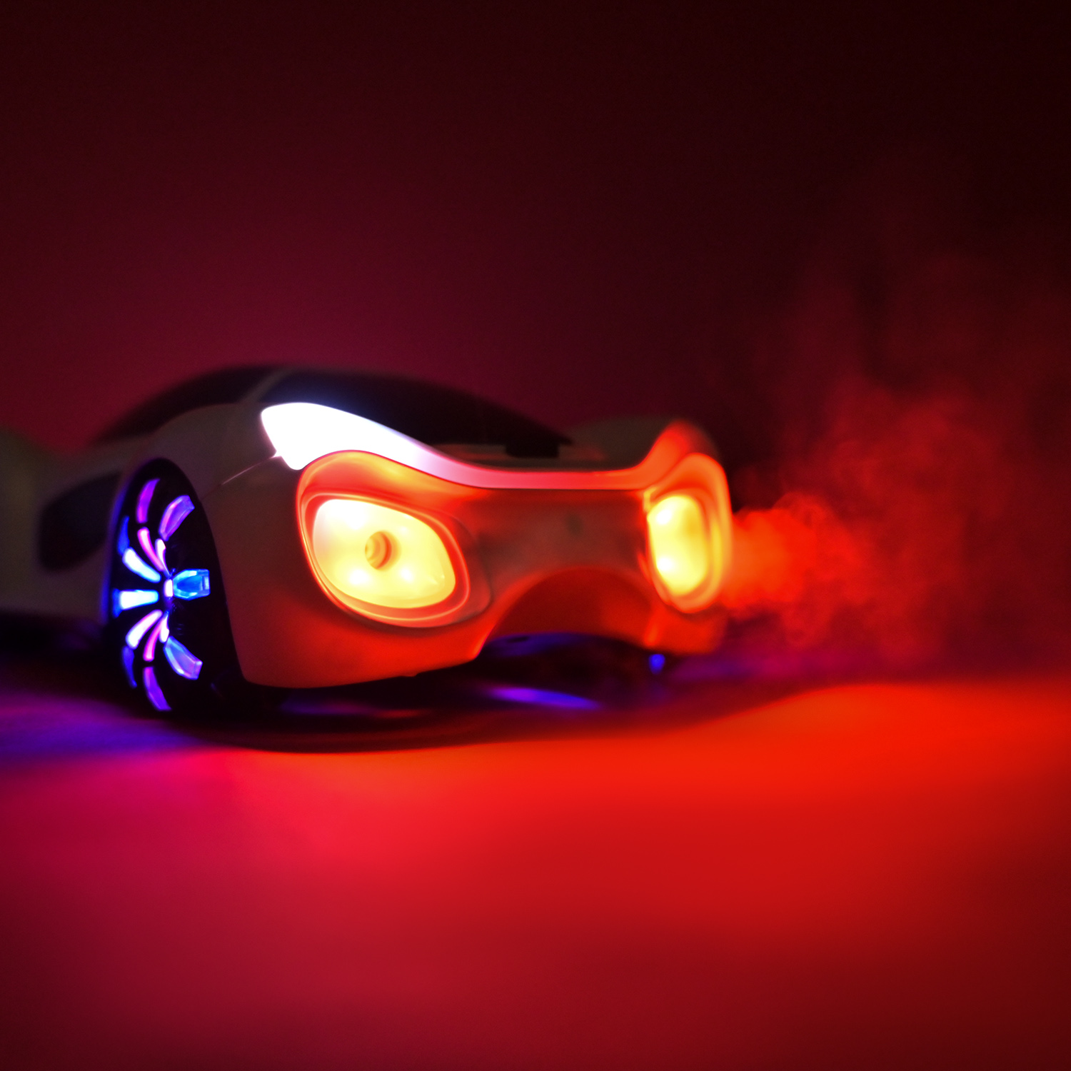 Машина р/к арт. PM3419 (18шт/2) "POWERMOTORS" 2 кольори, пар акум,світло,звук,заряд.станція,у короб.38,5*18*13,5см