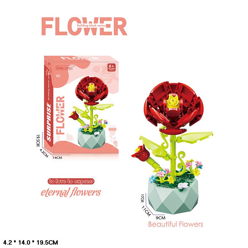 Конструктор арт. 6630-N2 (120шт/2)    короб. 4,2*14*19,5см