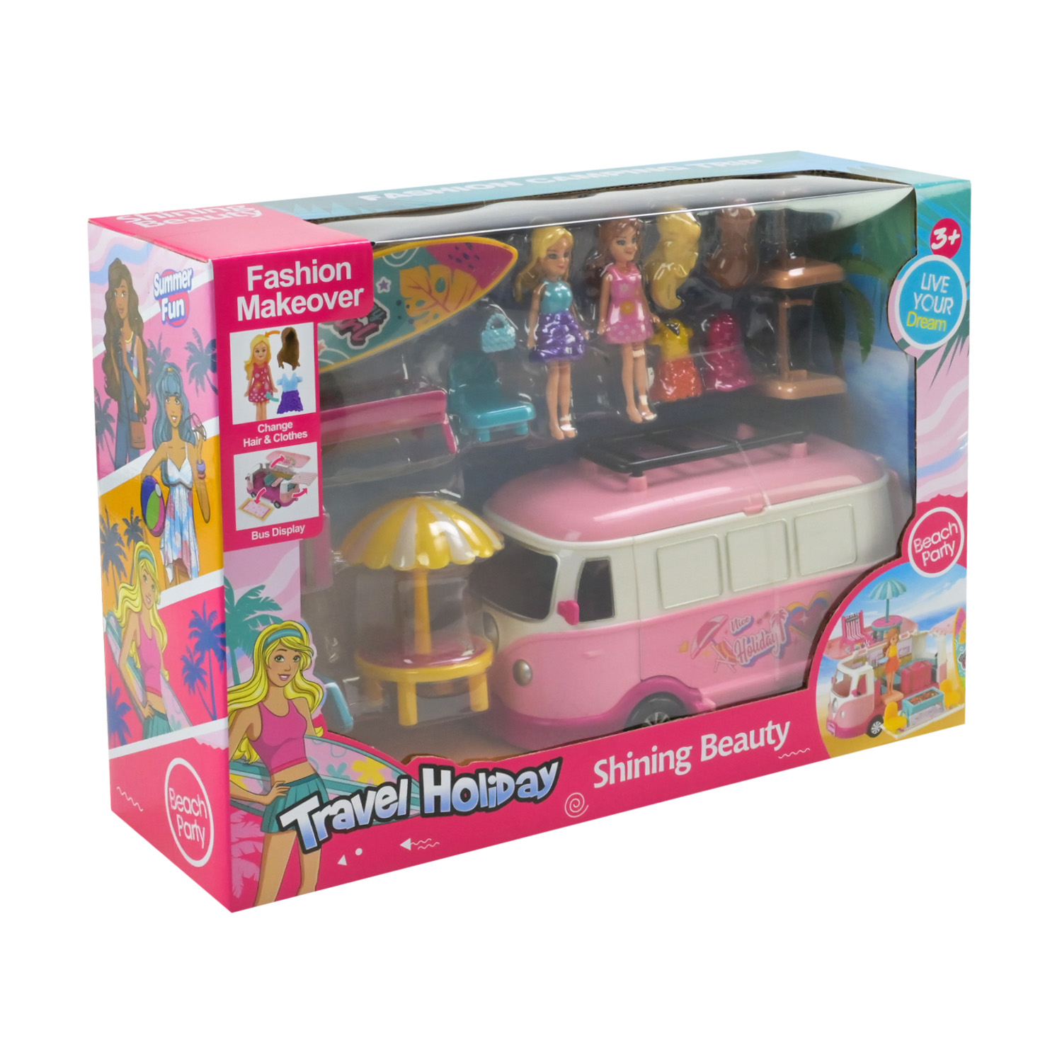 Транспорт для ляльок арт. SG-29080 (36шт) лялька, набір меблів та аксесуарів для гри короб. 34*30*26см