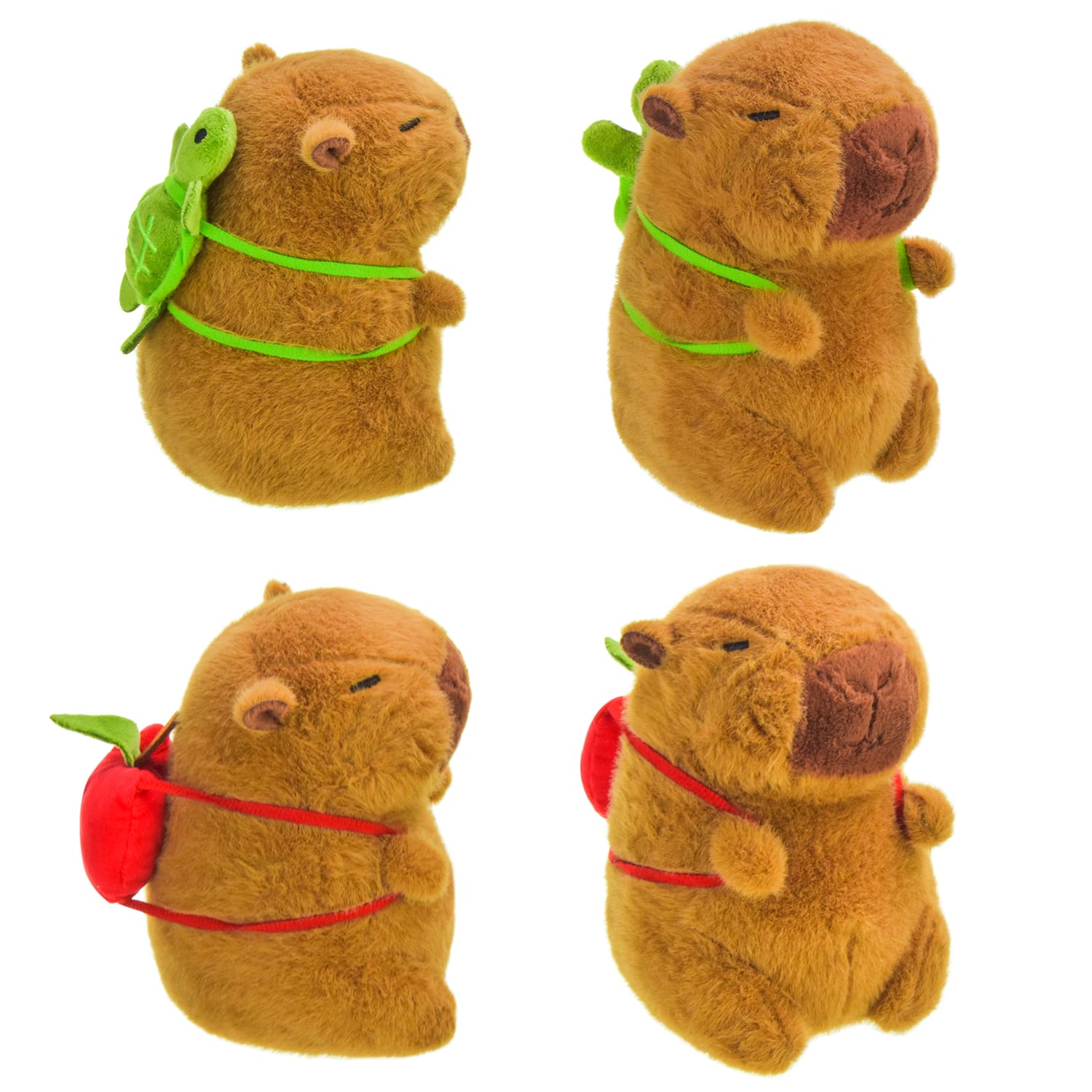 Мягкая игрушка C47001 (80шт) Капибара 18см