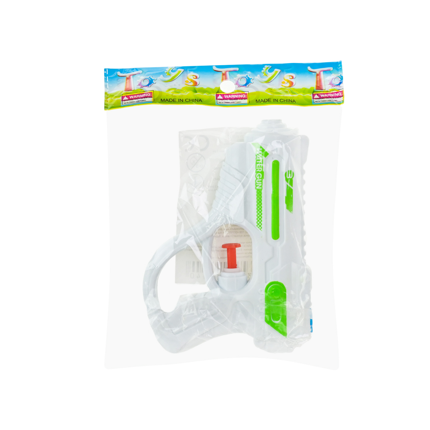 Водний пістолет арт. 8012A (720шт/2) 3 кольори, у пакеті 16*3*12,5 см