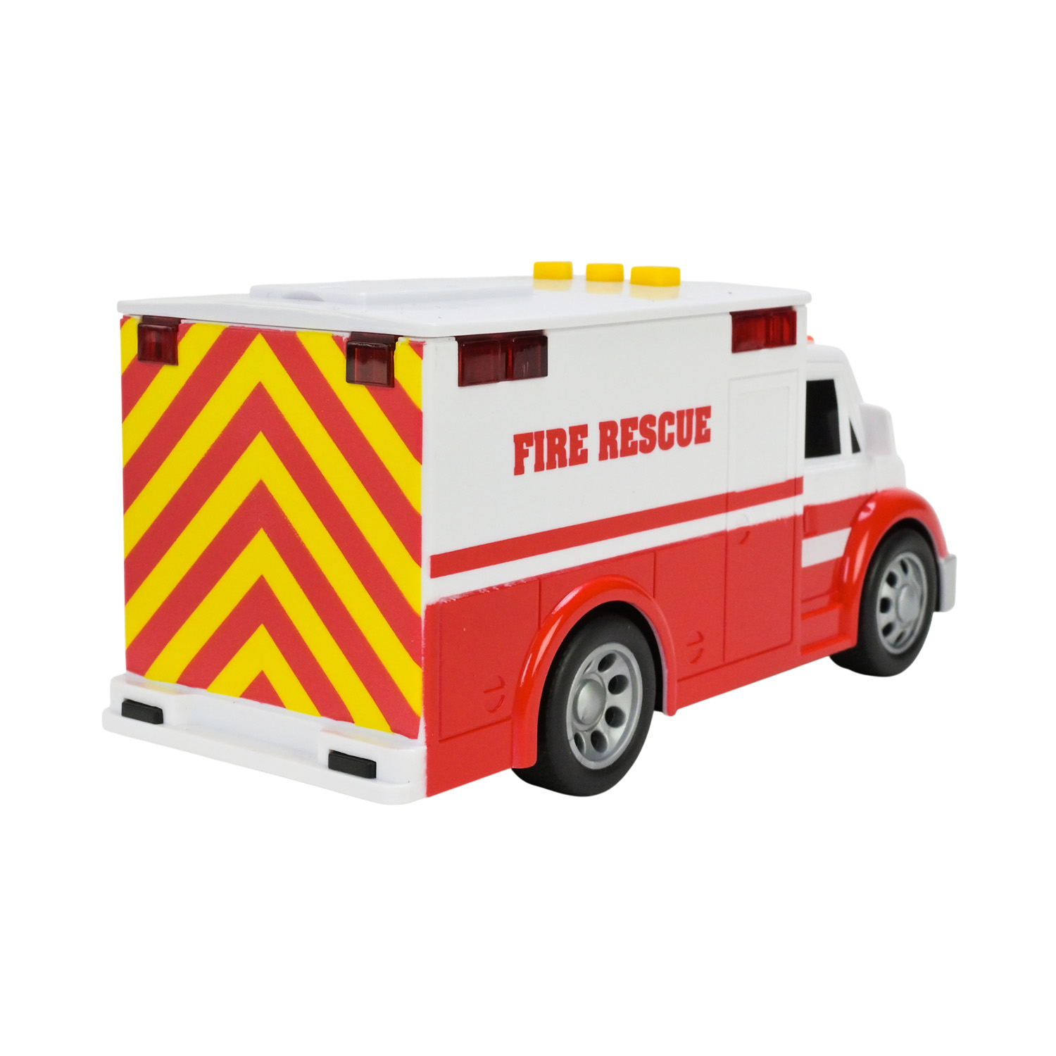 Машина батар. арт. WY1109A (96шт) "Пожежна охорона" світло,звук,у короб.18,8*8,5*12,5см