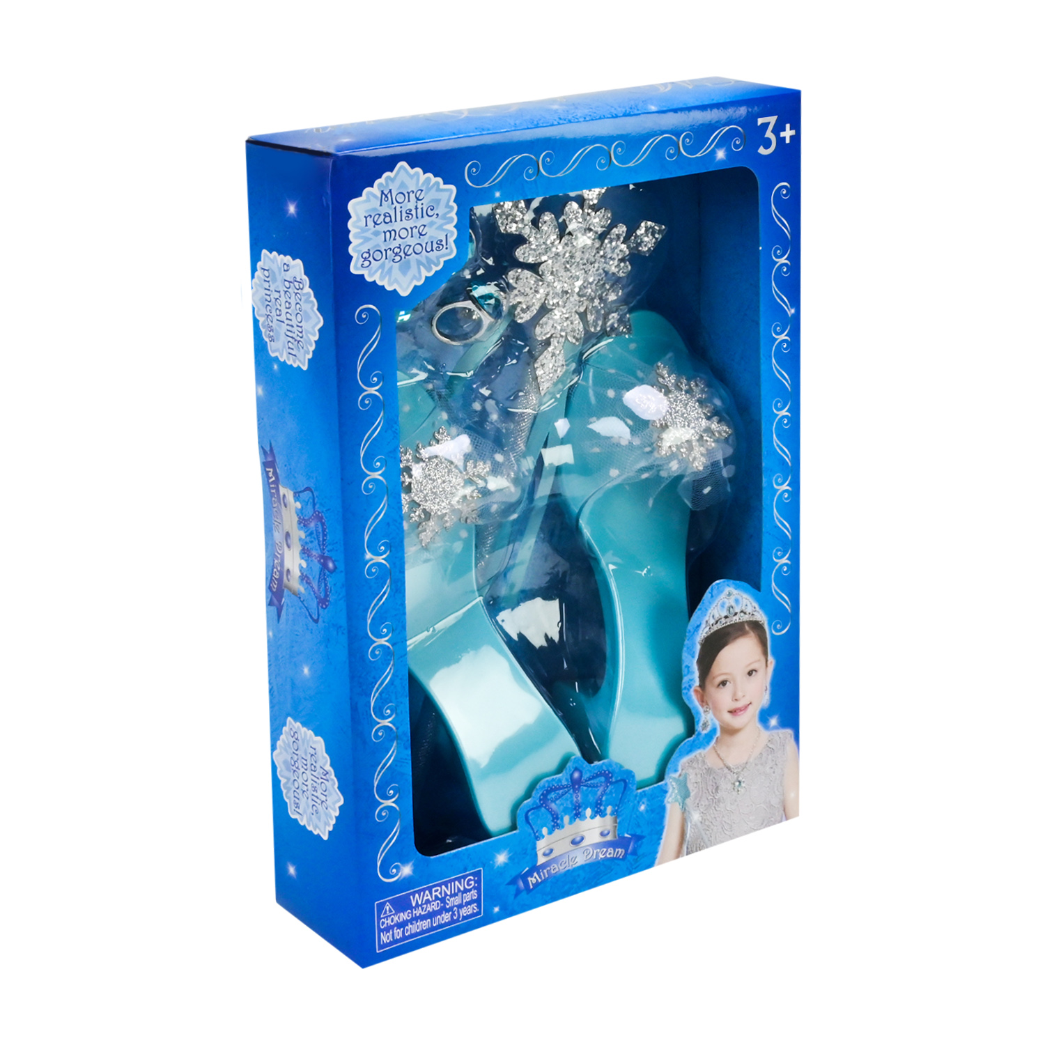 Аксесуари для дівчат арт. QS00025D1/F2/F4 (48шт/2) мікс 3 кольори, туфлі, аксес короб. 19*28*5,6