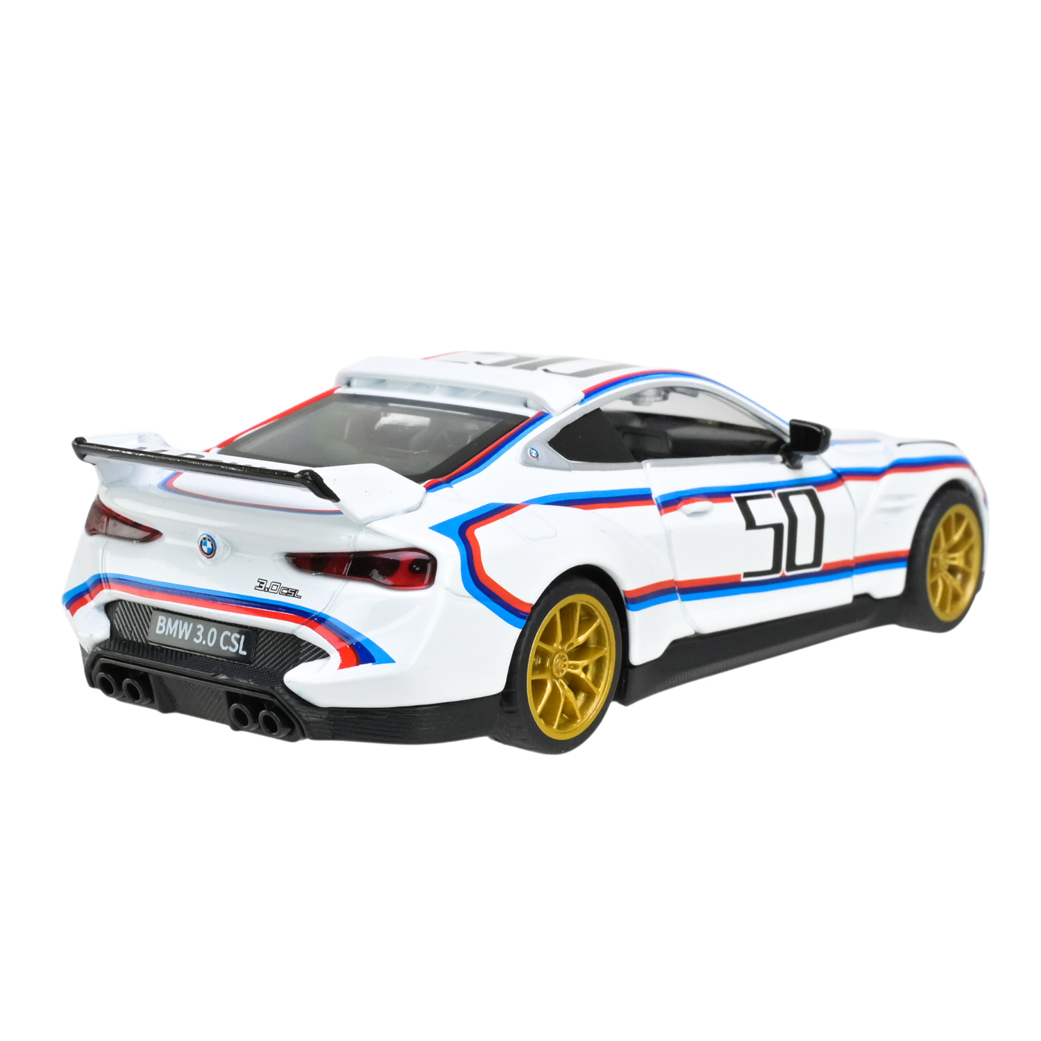 Машина металл 68732A (48шт/2) "АВТОПРОМ",1:34 "BMW 3.0 CSL",батар, свет,звук,откр.двери,в коробке 18*9*8 см