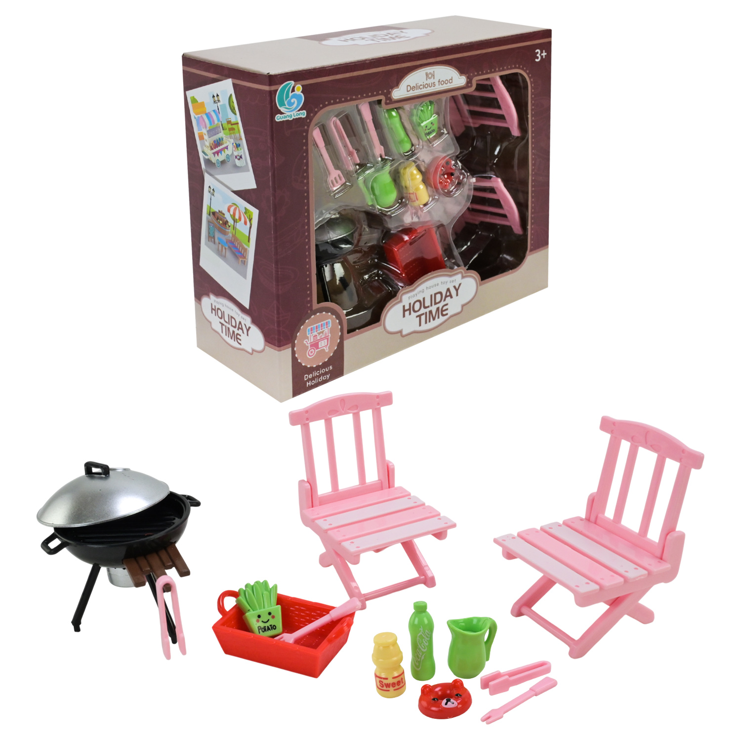 Меблі арт. 905 (120шт/2) кафе, аксес короб. 18*15*5,5