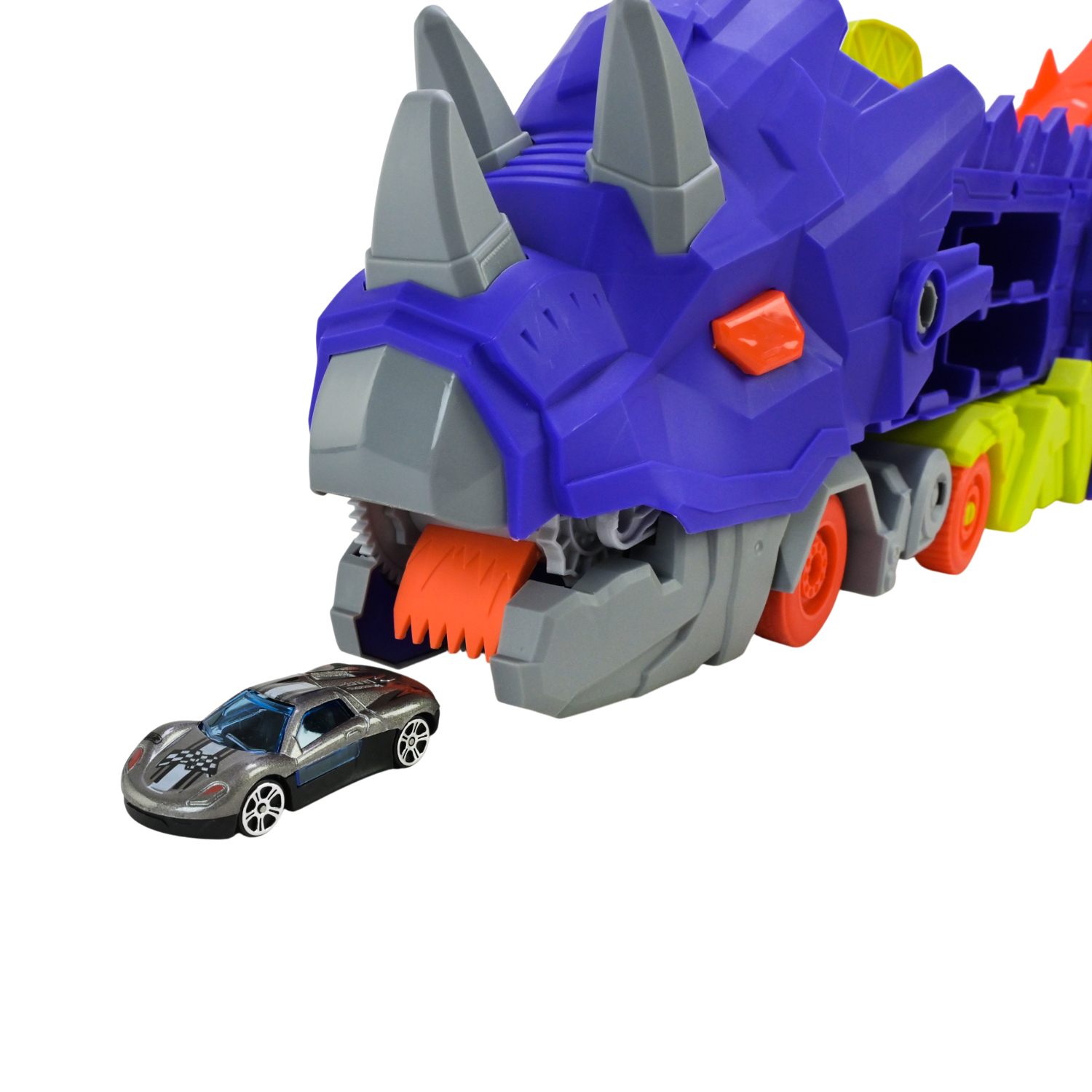 Трейлер арт. ZS-222 (16шт/2) 2кольора,2 машинки, у кор. 46*16*21см