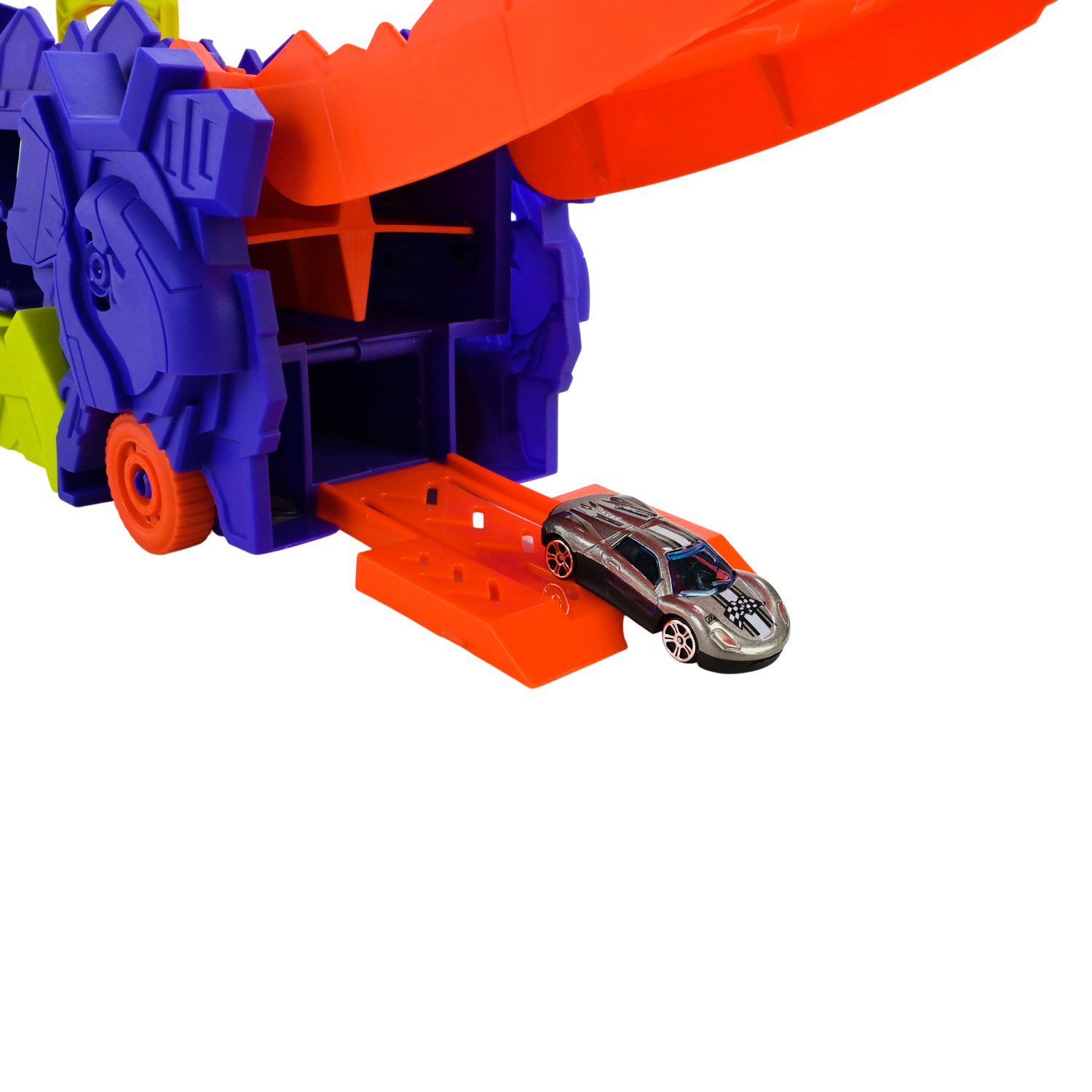 Трейлер арт. ZS-222 (16шт/2) 2кольора,2 машинки, у кор. 46*16*21см