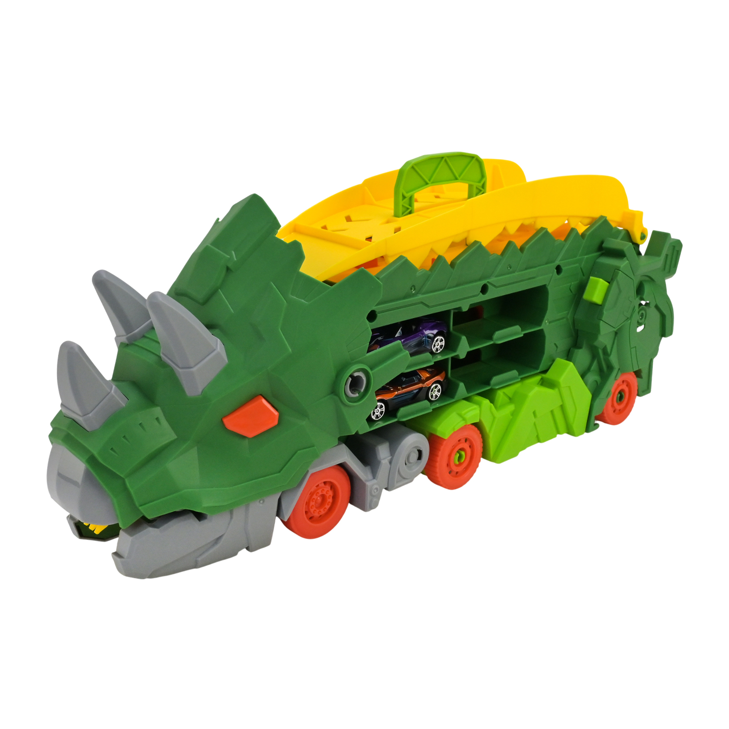 Трейлер арт. ZS-222 (16шт/2) 2кольора,2 машинки, у кор. 46*16*21см