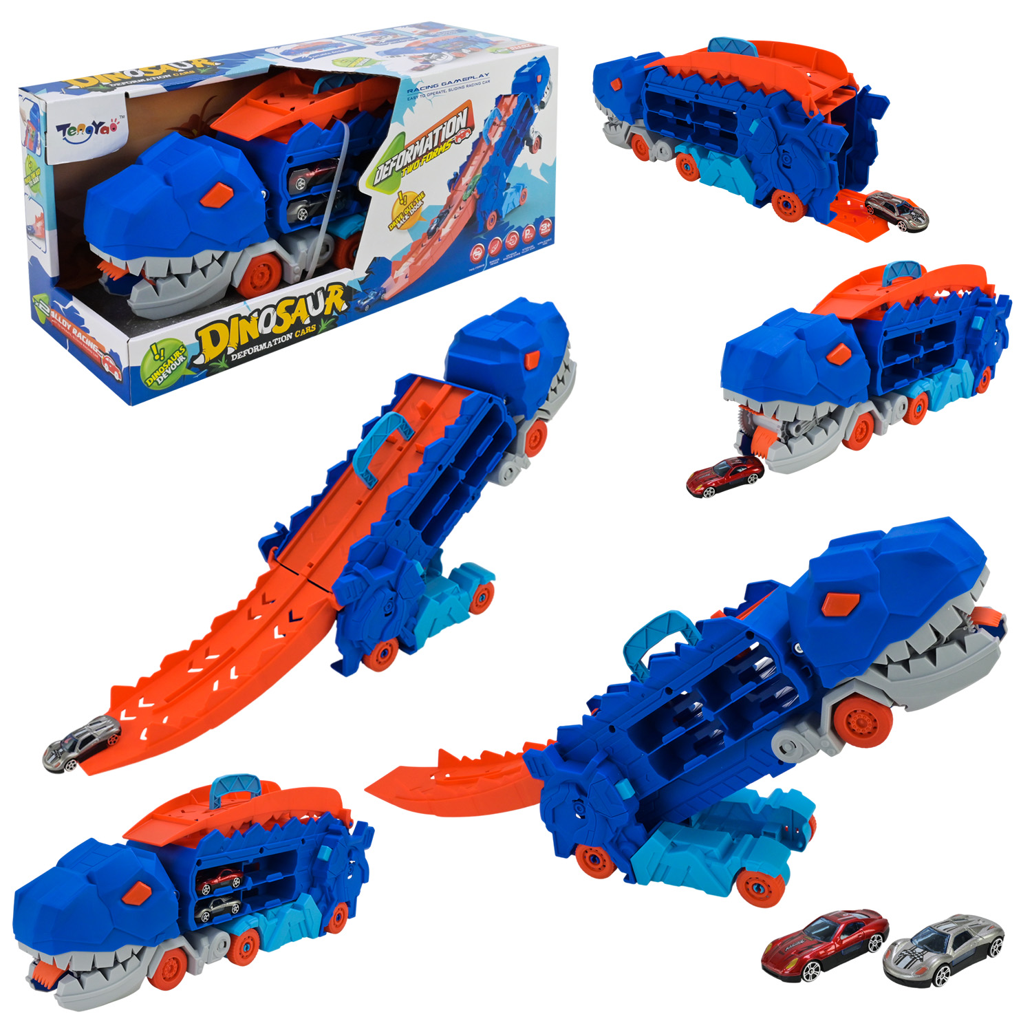 Трейлер арт. ZS-111 (16шт/2) 2 машинки, у кор. 46*16*21см