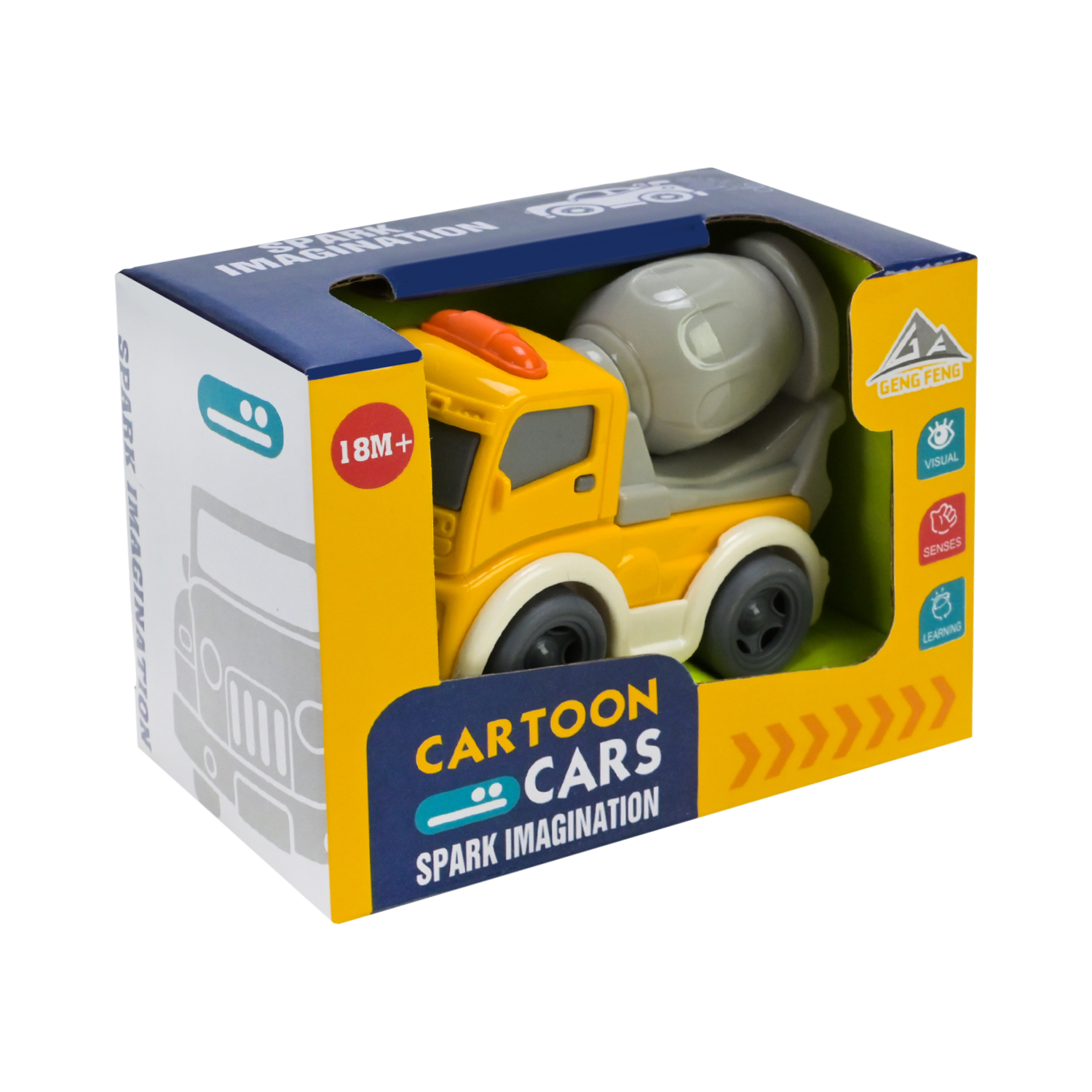 Машина арт. 933-503B (360шт/2) iнерц.,у короб.11,5*7*8см