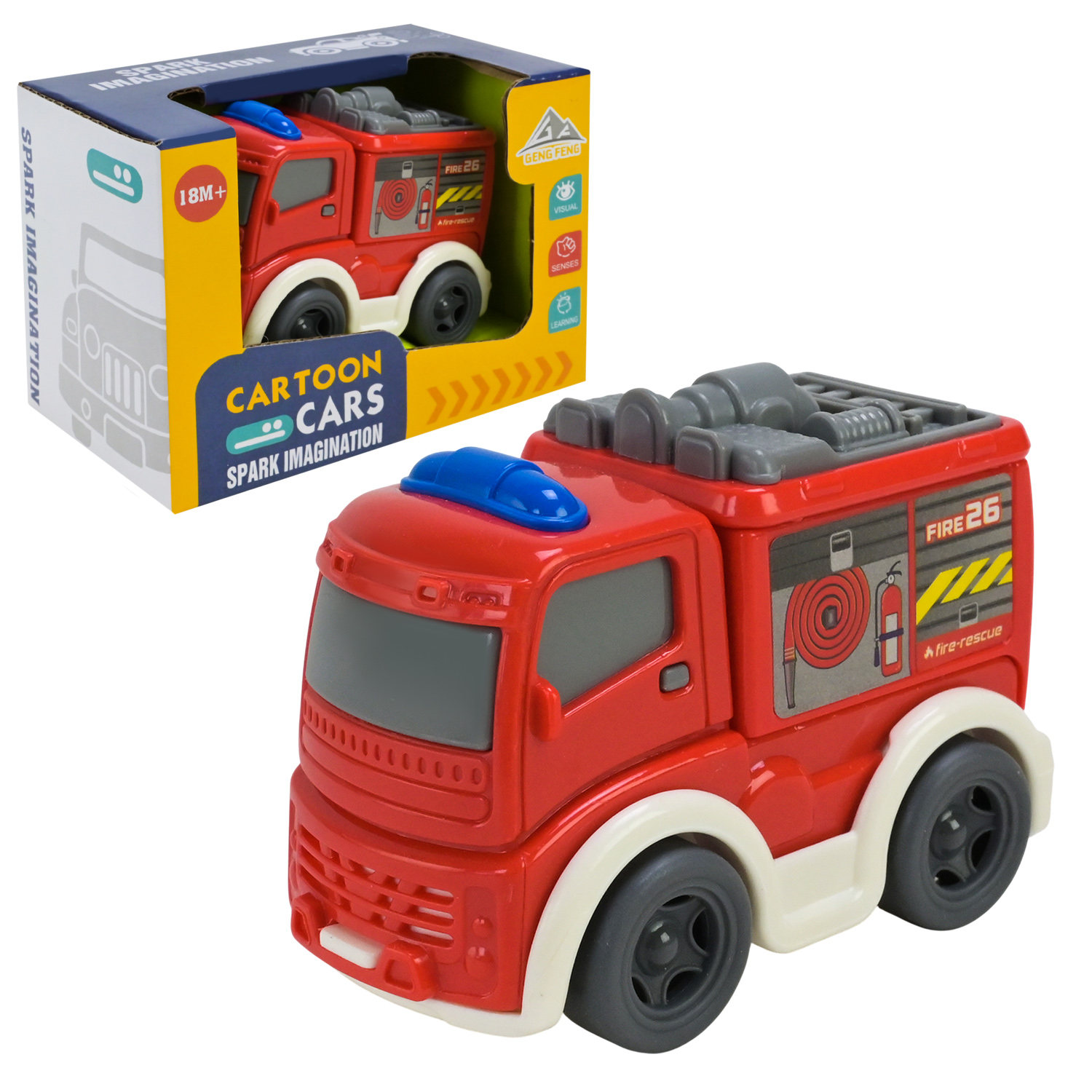 Машина арт. 933-504B (360шт/2) iнерц.,у короб.11,5*7*8см