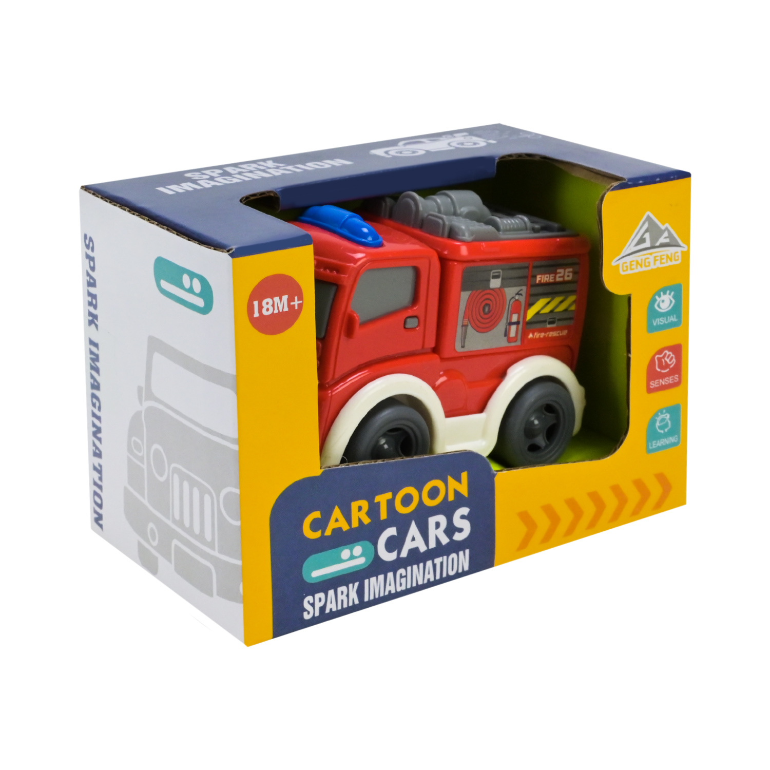 Машина арт. 933-504B (360шт/2) iнерц.,у короб.11,5*7*8см