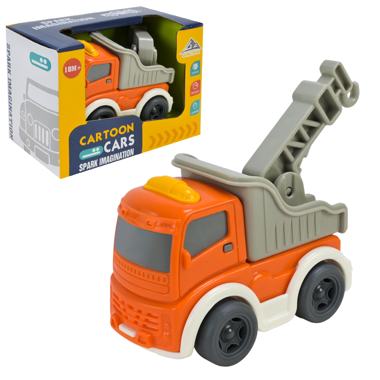 Машина арт. 933-502B (360шт/2) iнерц.,у короб.11,5*7*8см