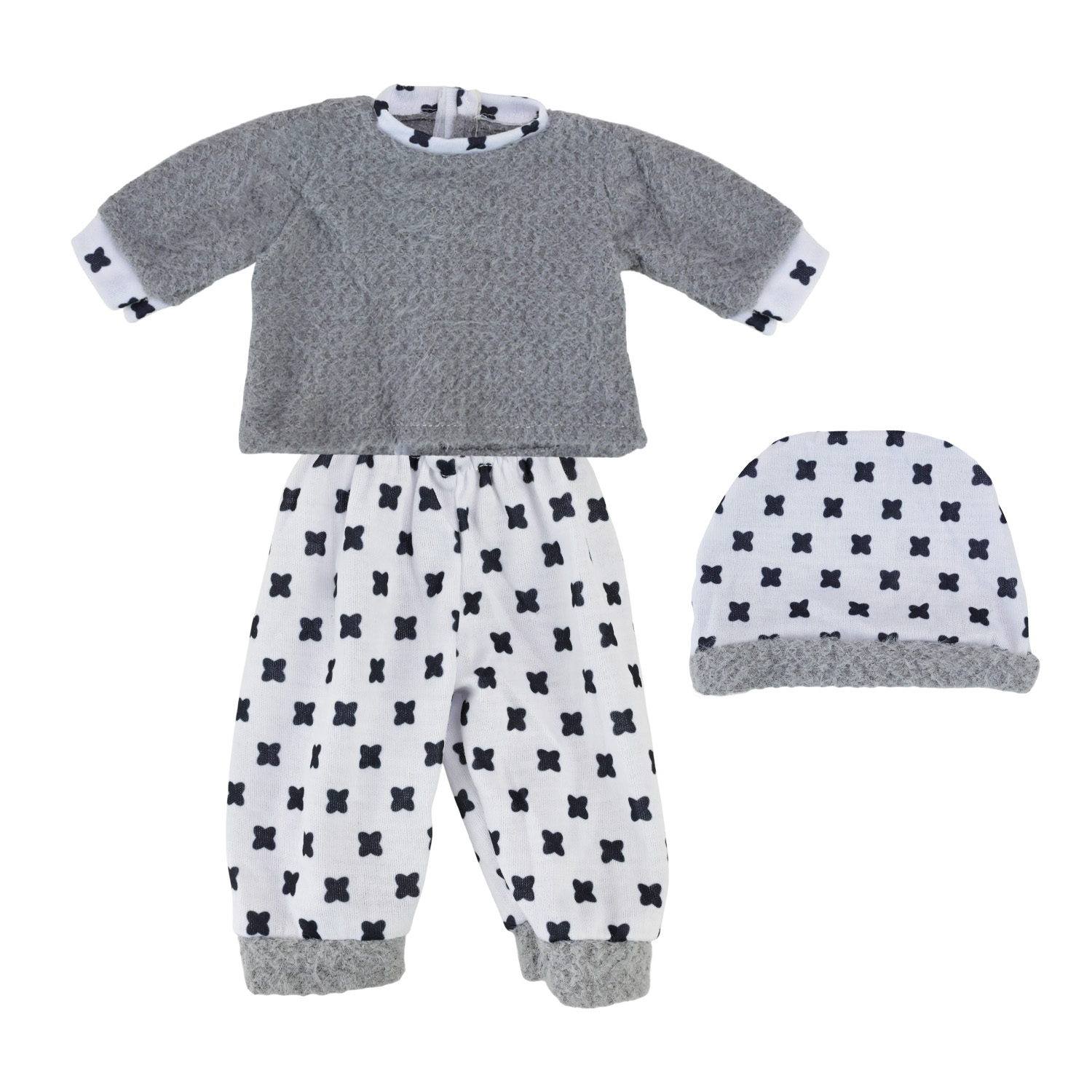 Одяг для ляльок арт. YLC340K/R (120шт) мікс видів, для ляльки 40 см пакет 19*26 см