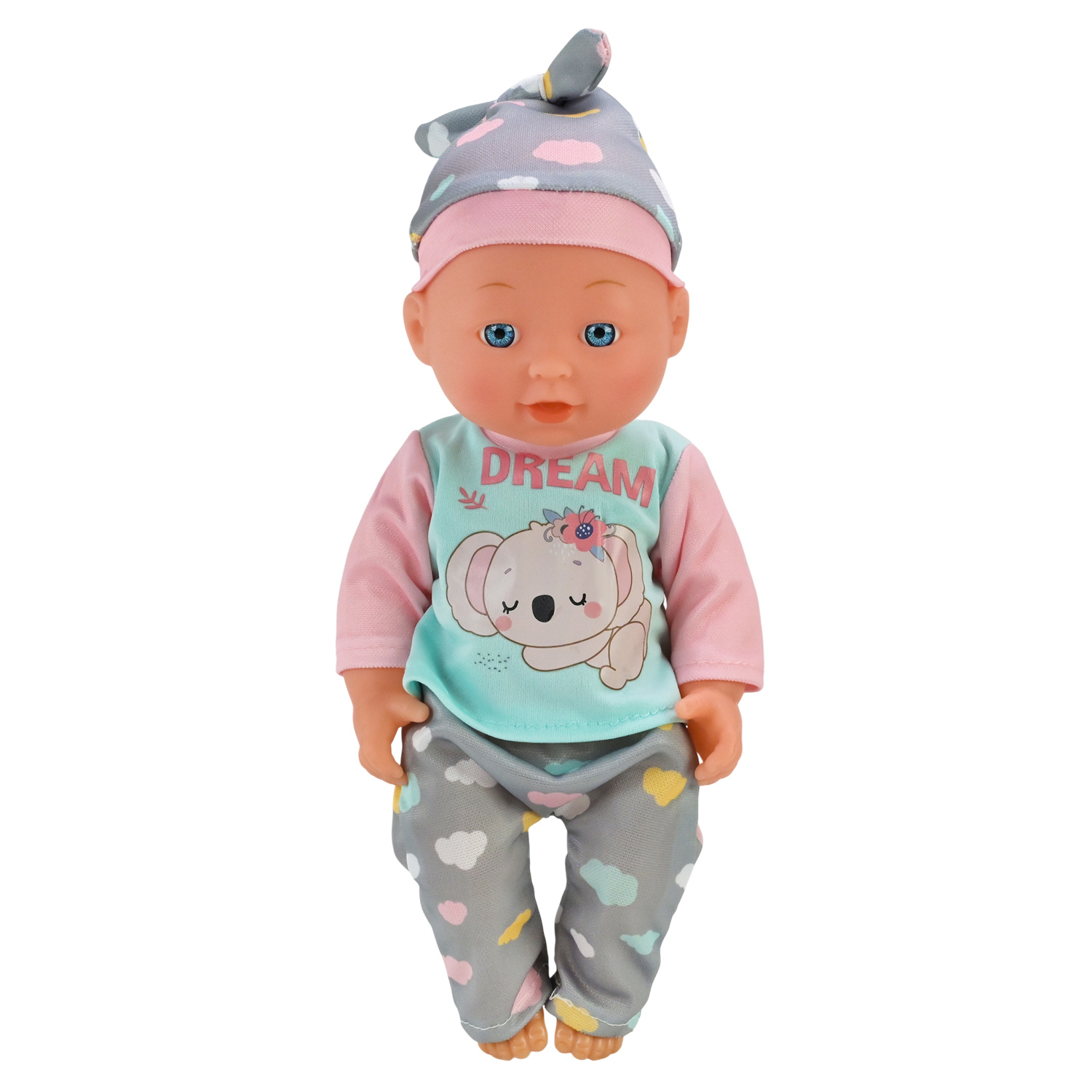 Пупс арт. PL525-119 (36шт/2) батар. пье, аксес короб. 30 см