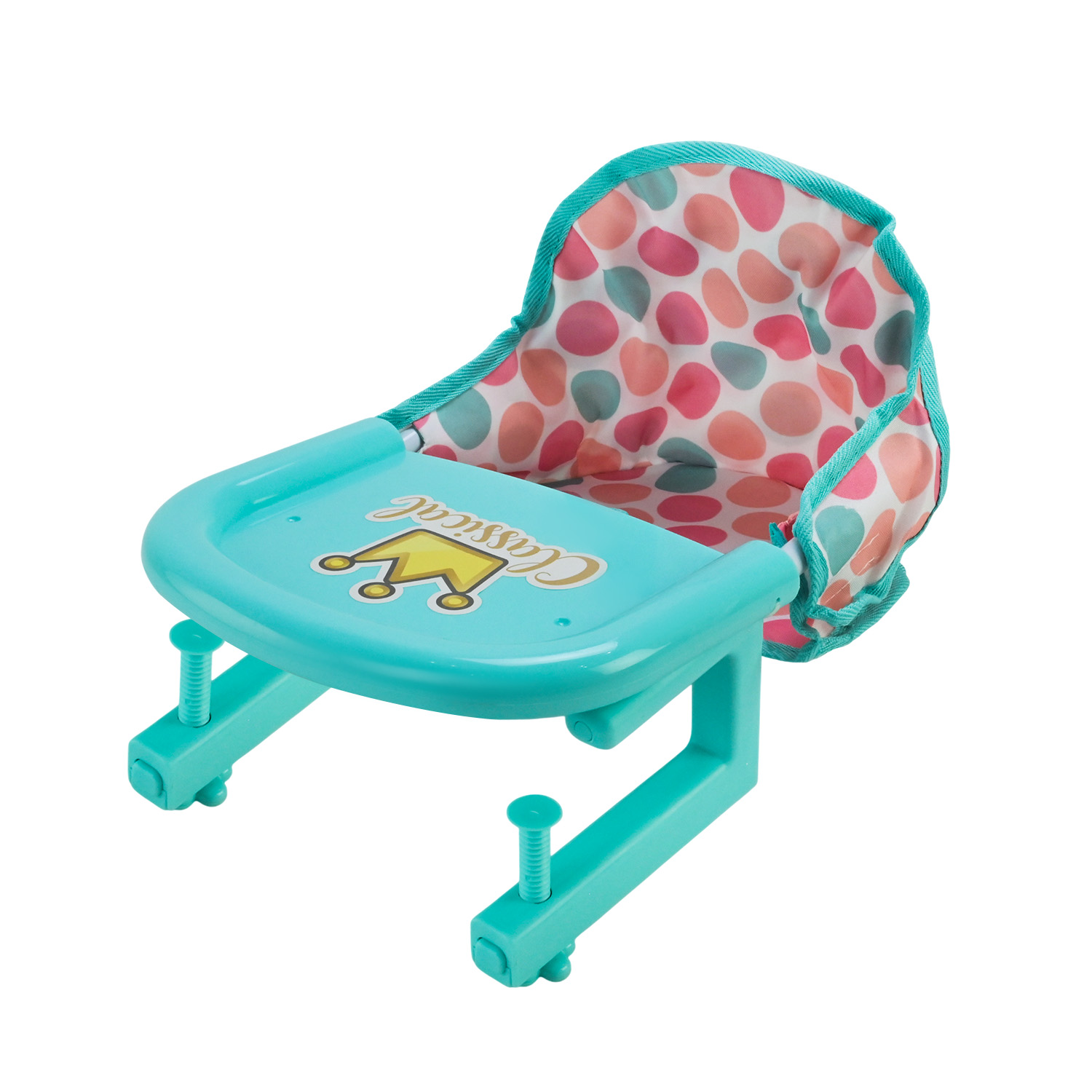 Стільчик арт. 2537 (24шт/2) мікс 2 колори, акс, для ляльки 12-14" короб. 44*9*32,5см