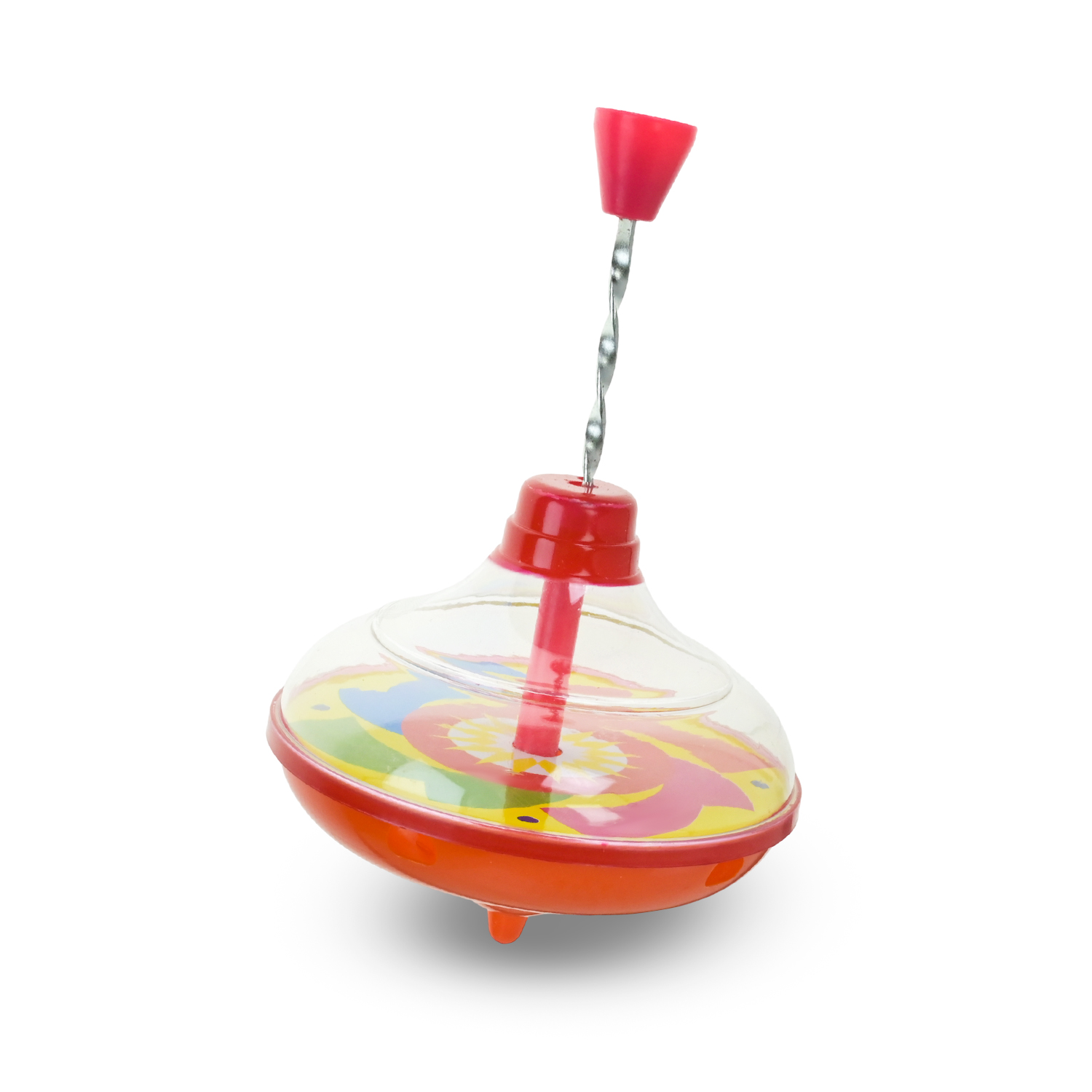 Іграшка дзиґа арт. PL-725-38 (240шт/2) 2 кольори, р-р 10*10*11см, у сітці 11*11*12см, у сітці