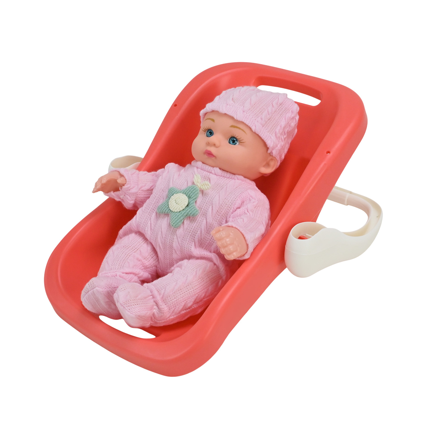 Пупс арт. Y347-105Y (64шт/2) розмовляє,плаче,сміється, переноска, пляшечка 18,5*11*29,5 см