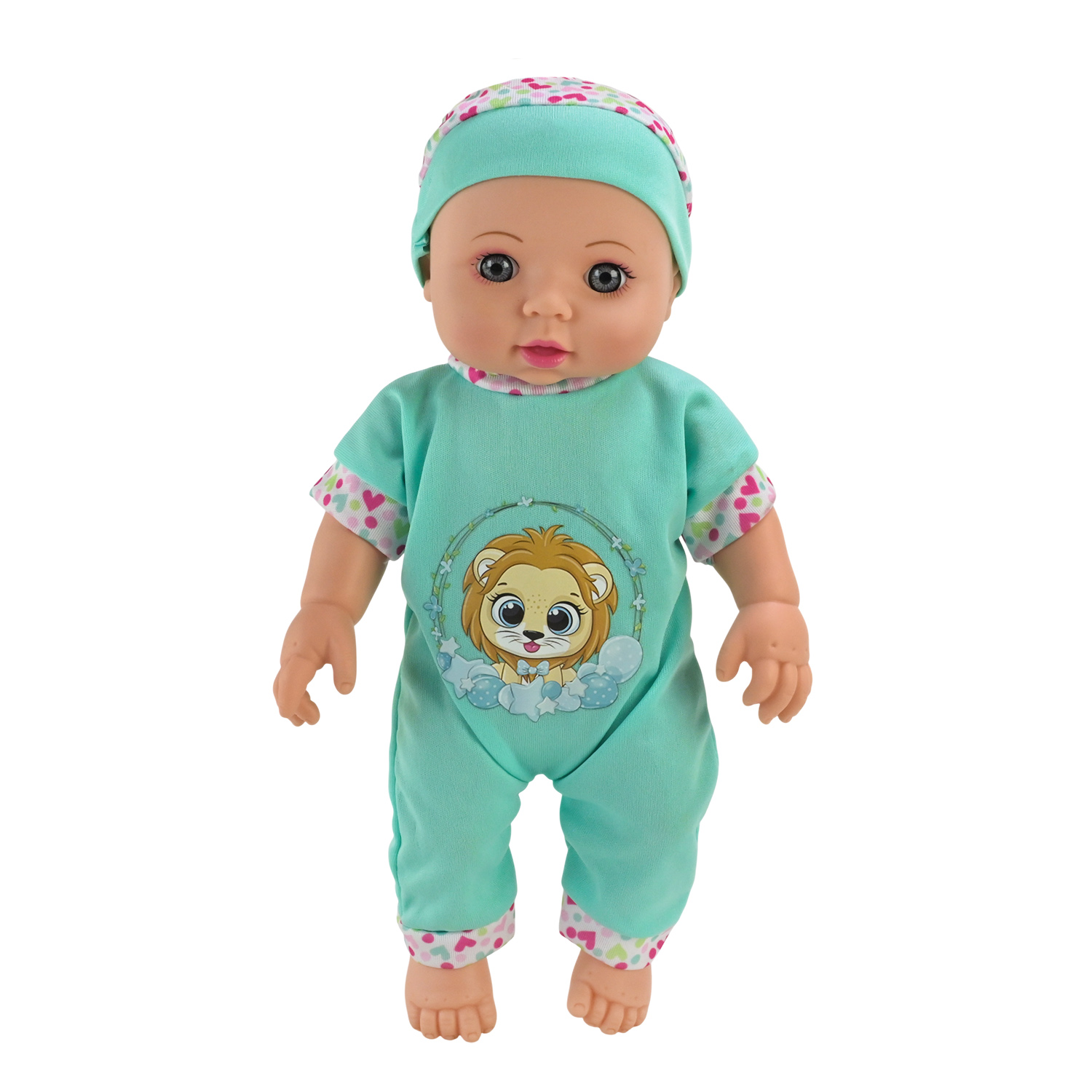 Пупс арт. Y347-1413 (120шт) музичний, 4 мелодії, тарілочка, прибори, пляшечка 20*8,5*40 см