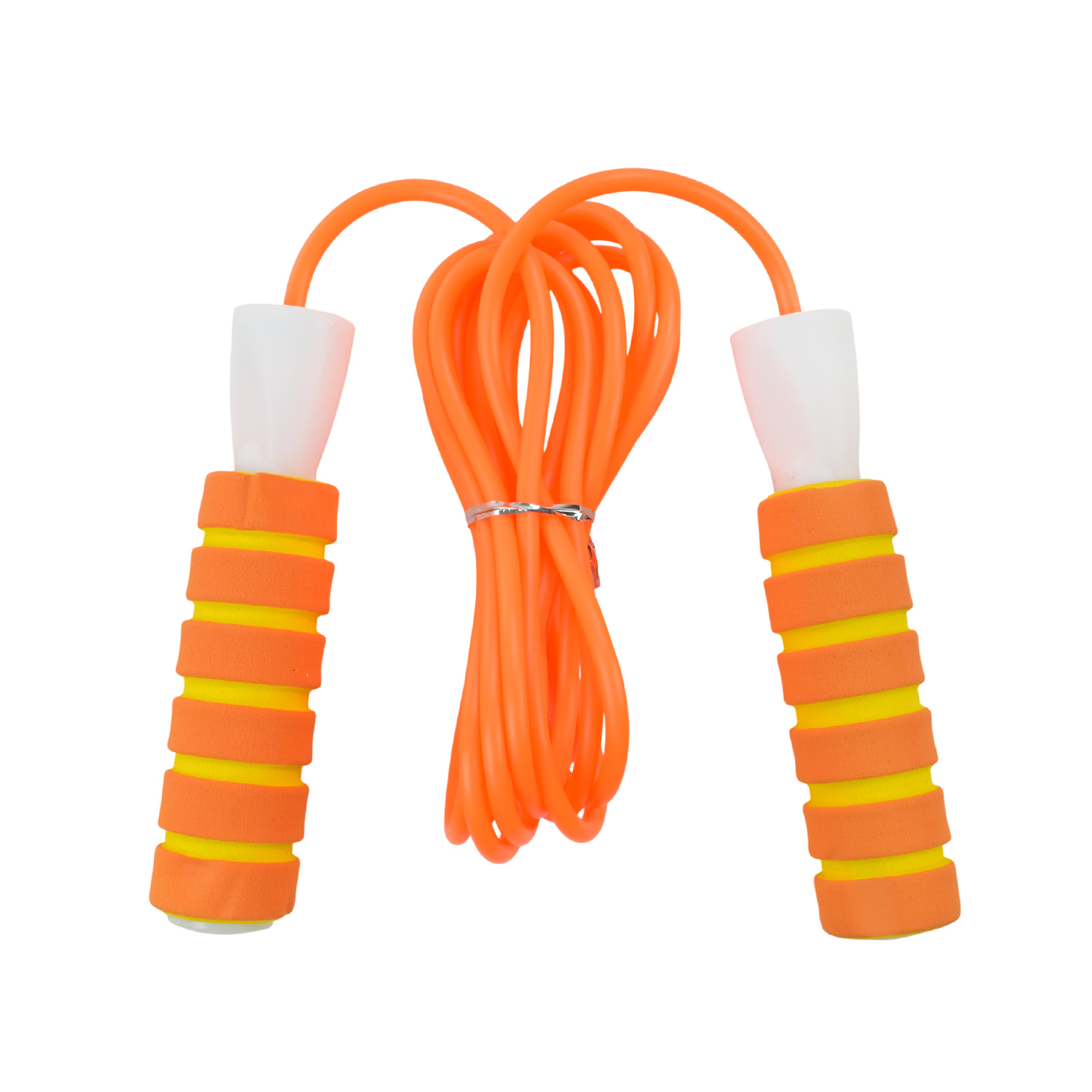 Скакалка арт. JR2209 (200шт), 4 мікс кольри, на підшипниках 2,7м, у пакеті 14*3*24см