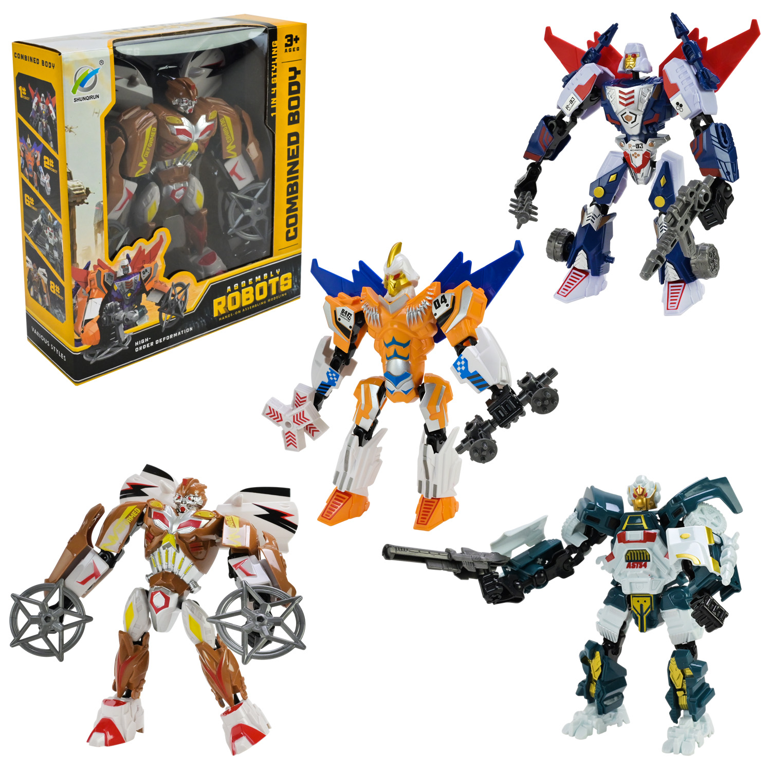 Фігурка робота арт. 339-20 (72шт/2)4 види,в короб.  19*21*8см