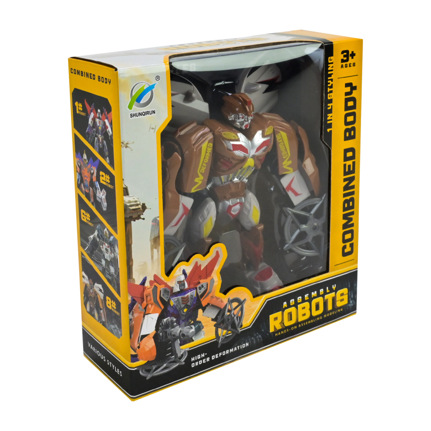 Фігурка робота арт. 339-20 (72шт/2)4 види,в короб. 19*21*8см