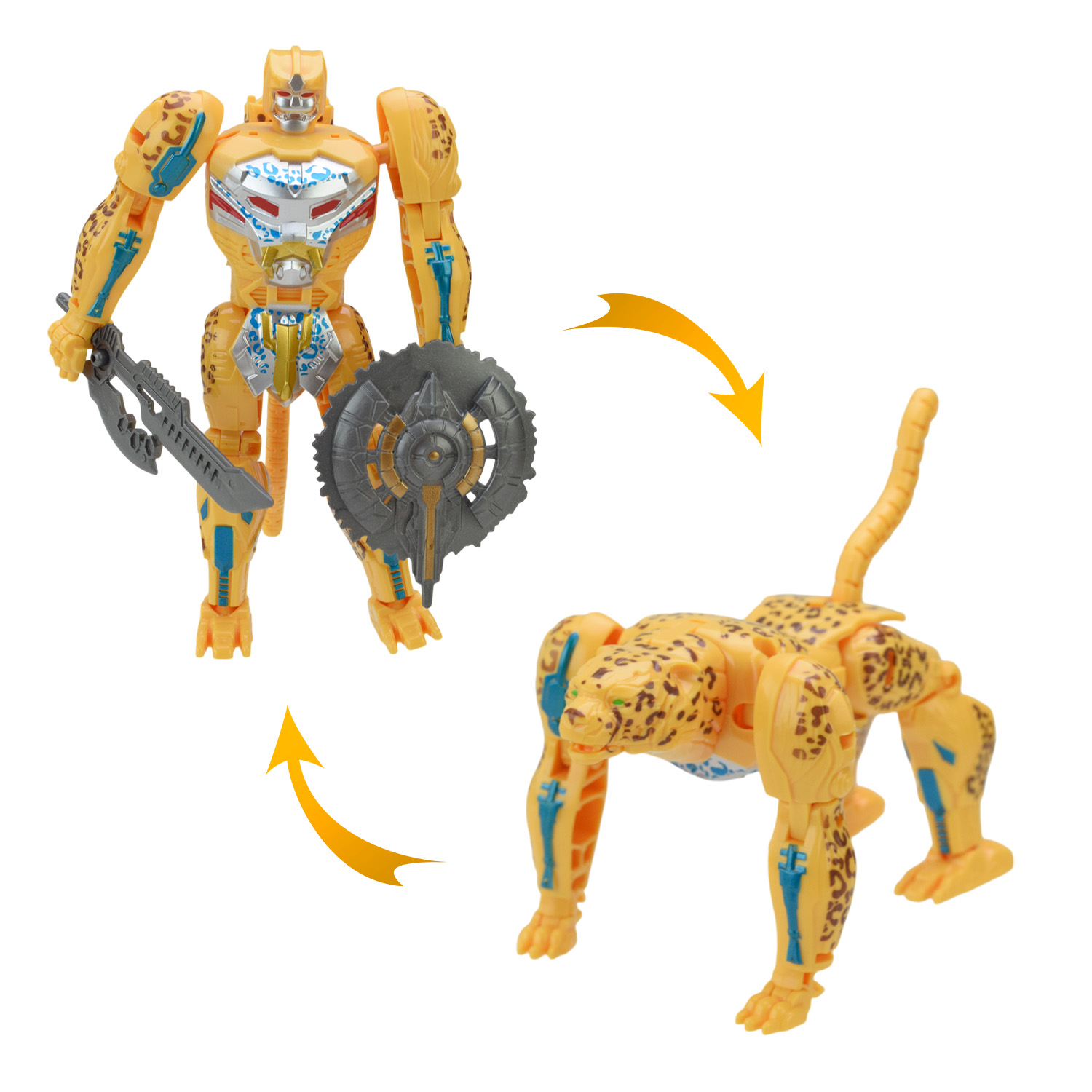 Іграшковий набір арт. 168-28/29 (36шт/2) батар. 2види, світло,звук,маска+трансформер, короб. 35,5*7,6*24см