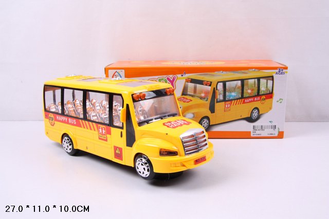 Автобус муз. арт. 636 (72шт/2) світ, звук, короб. 27*11*10см