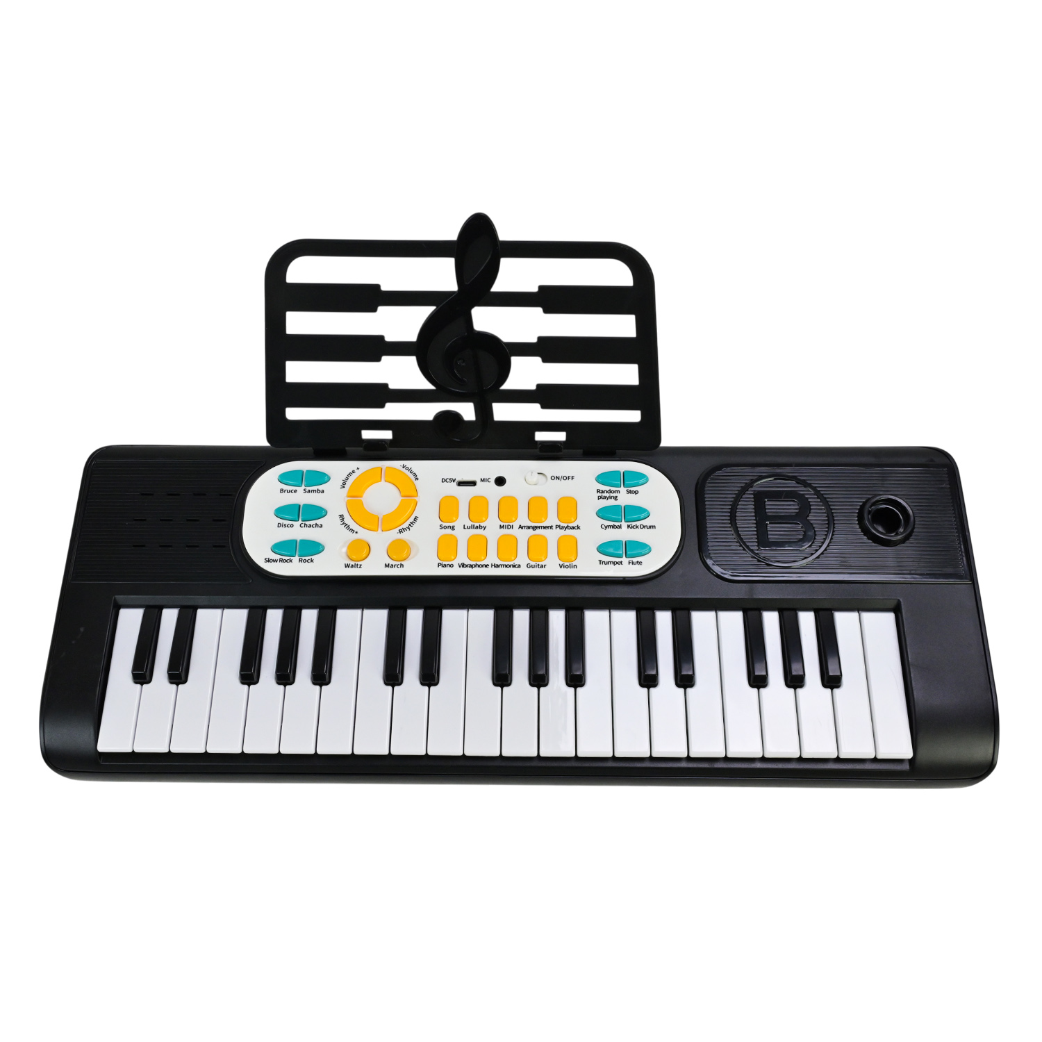 Піаніно арт. 668-06 (24шт/2) з мікрофоном, USB зарядне, р-р 40*16*21см, короб. 54*7*19,5см
