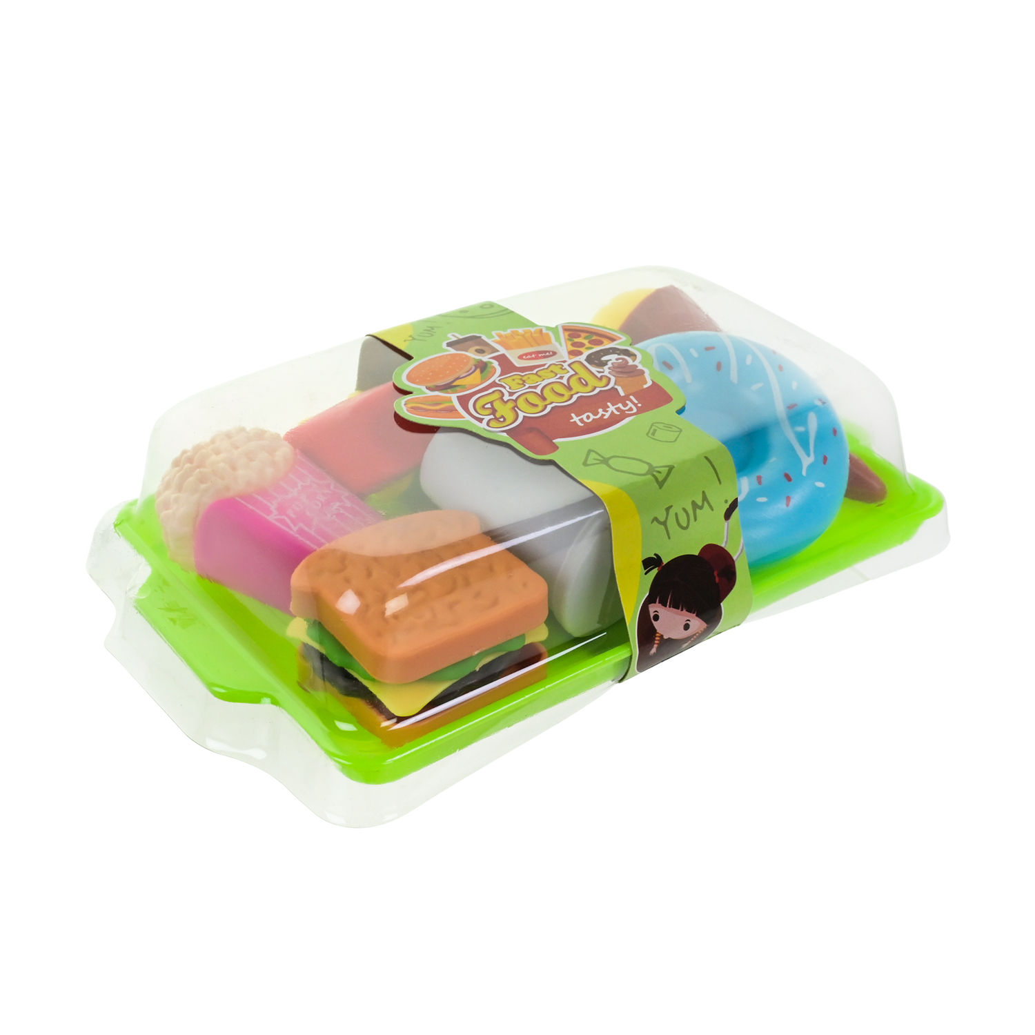 Іграшка Fast food set арт. 6003/4 (240шт/2) мікс 2 види, кафе 16*10*4