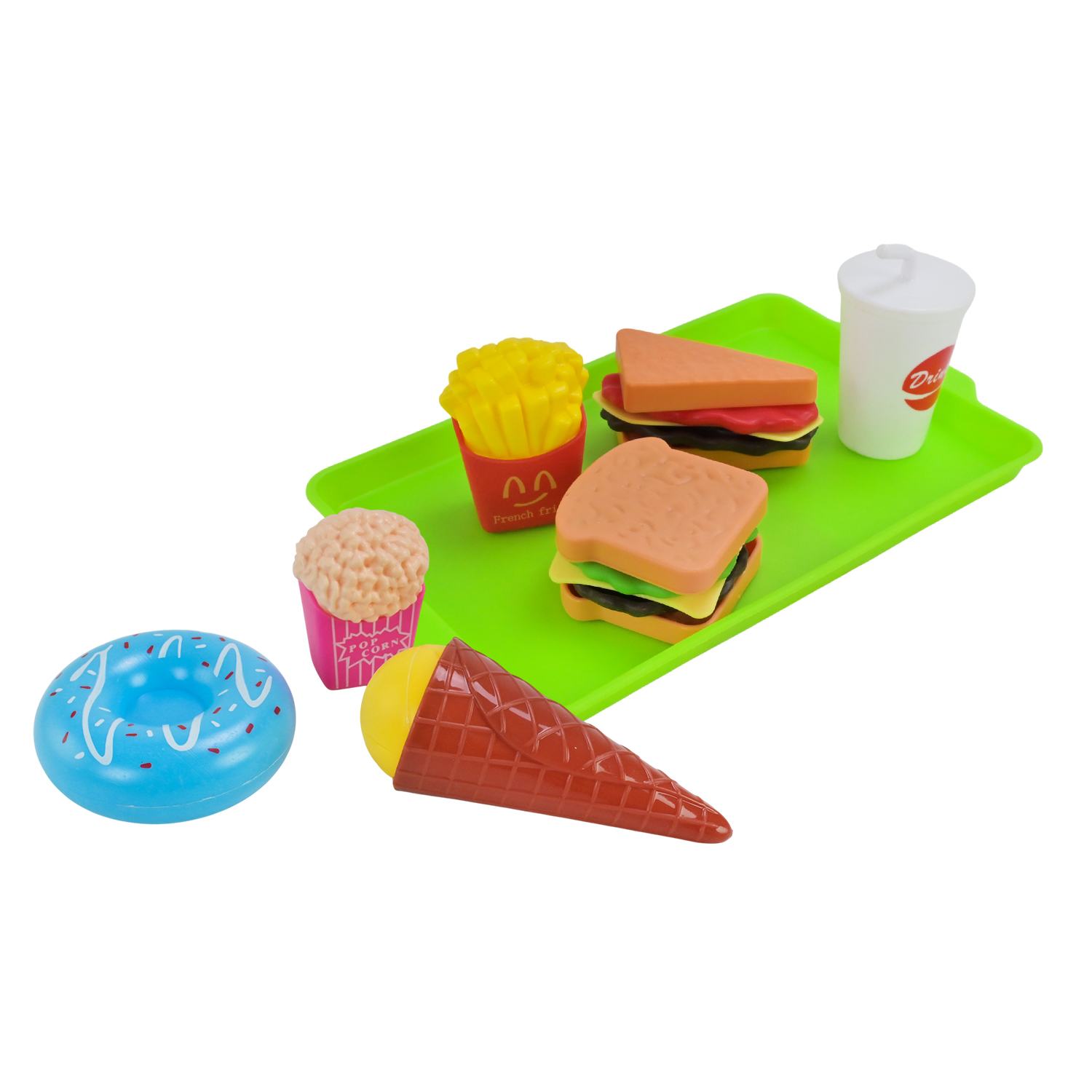 Іграшка Fast food set арт. 6003/4 (240шт/2) мікс 2 види, кафе 16*10*4