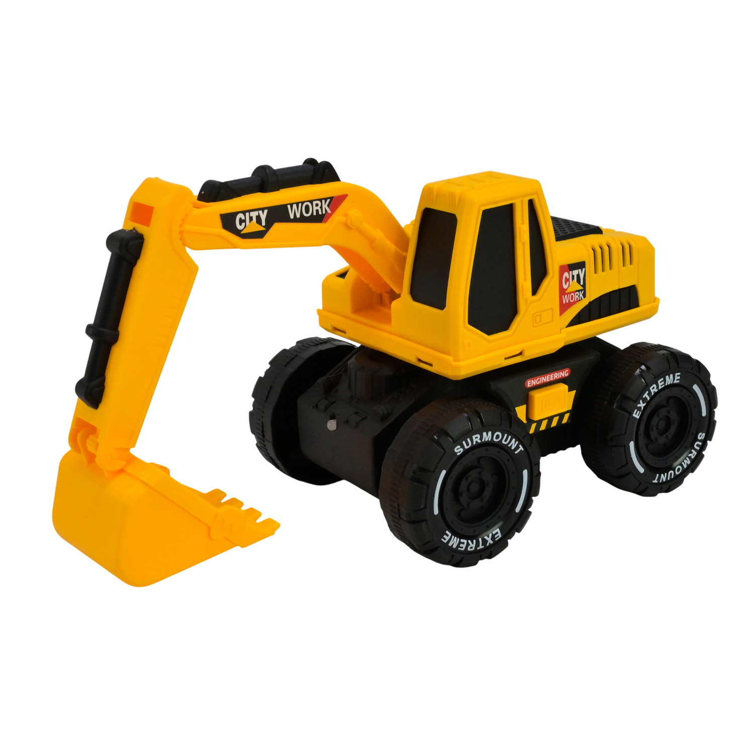 Машина арт. 210-122C (96шт/2) будтехніка,батар.,свiтло,звук,у короб.19,5*11,5*10см