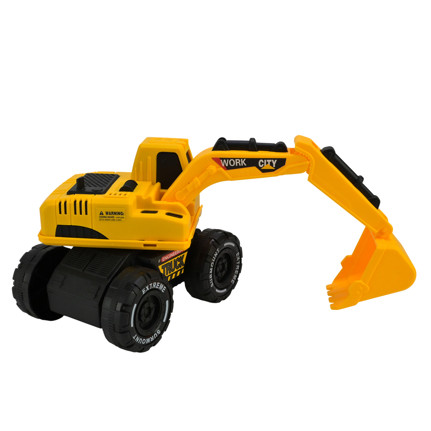 Машина арт. 210-122C (96шт/2) будтехніка,батар.,свiтло,звук,у короб.19,5*11,5*10см