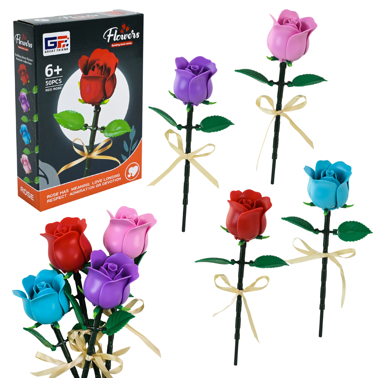 Конструктор арт. 123-979/982 (216шт) 50дет. 4 види у короб. 18,5*12,7*4см