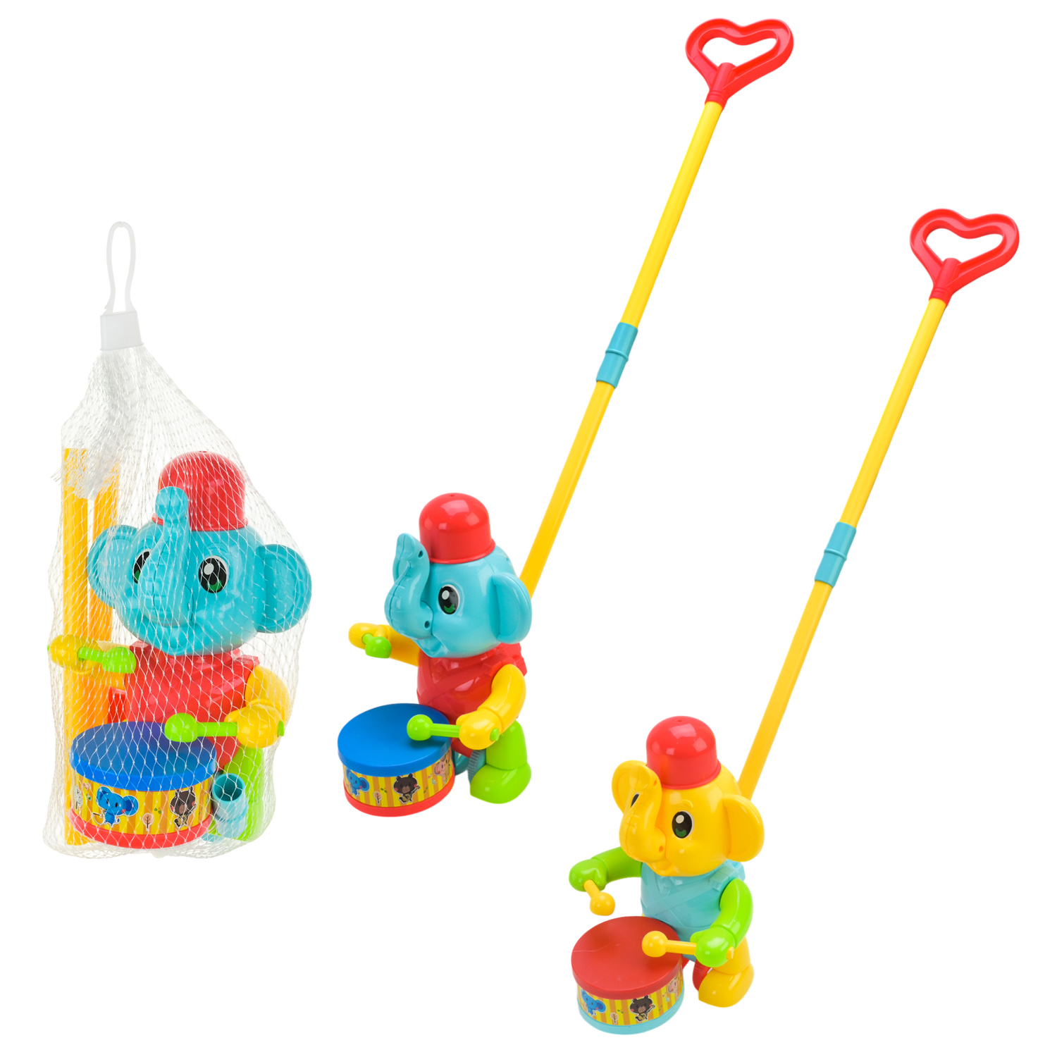 Каталочка арт. A0356 (72шт/2) 2 кольори мікс, розмір 43,8*14*16см