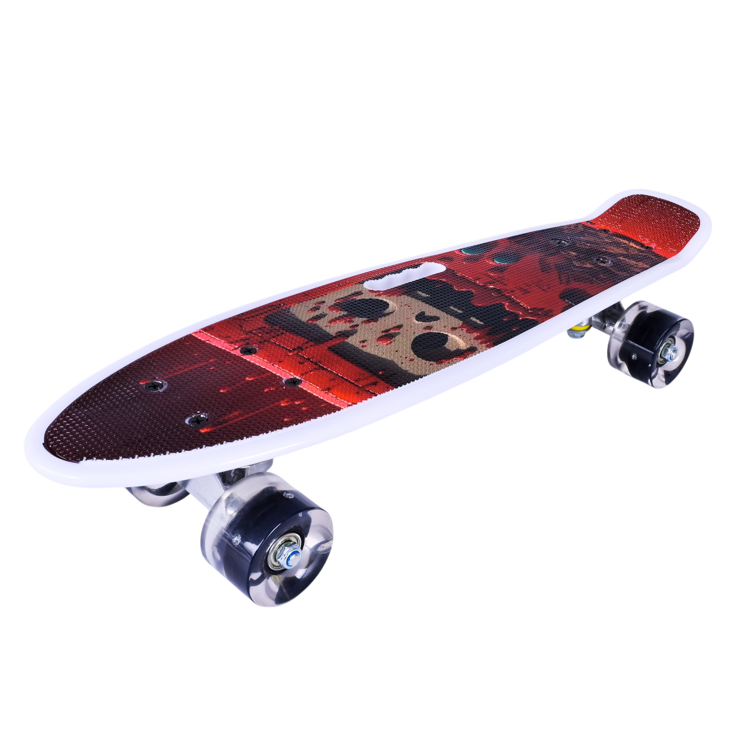 Пенні борд арт. SC2533 (8шт) 56*15 см колеса PU свiтяться, 7 видів
